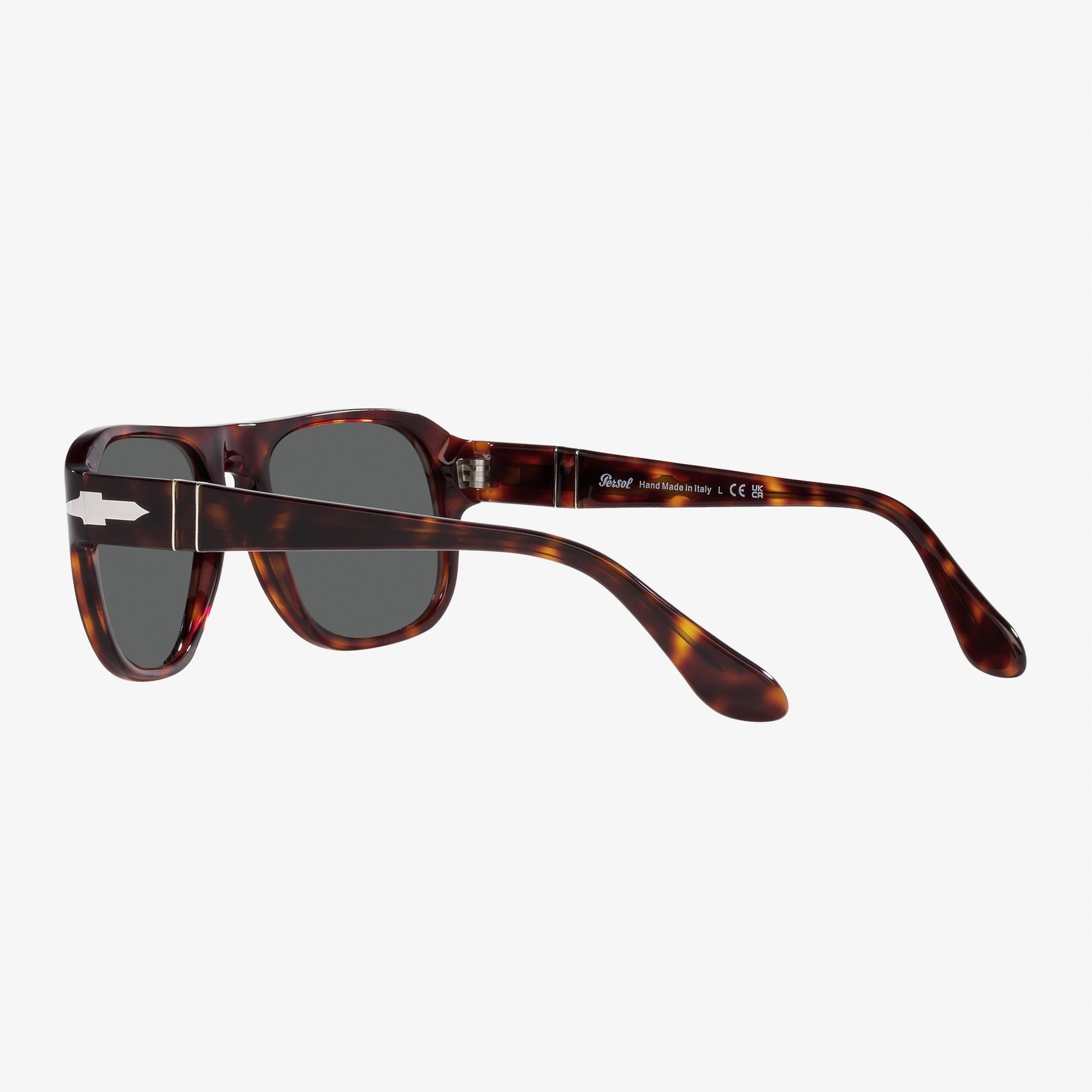 PERSOL 0PO3310S Unisex Kahverengi Güneş Gözlüğü