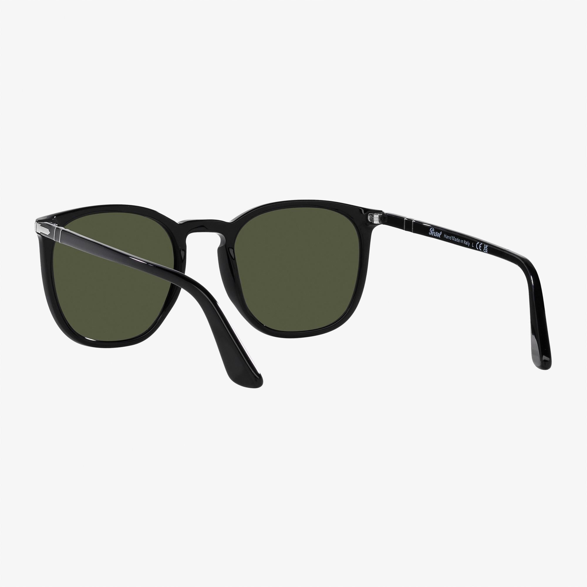 PERSOL 0PO3316S Unisex Siyah Güneş Gözlüğü