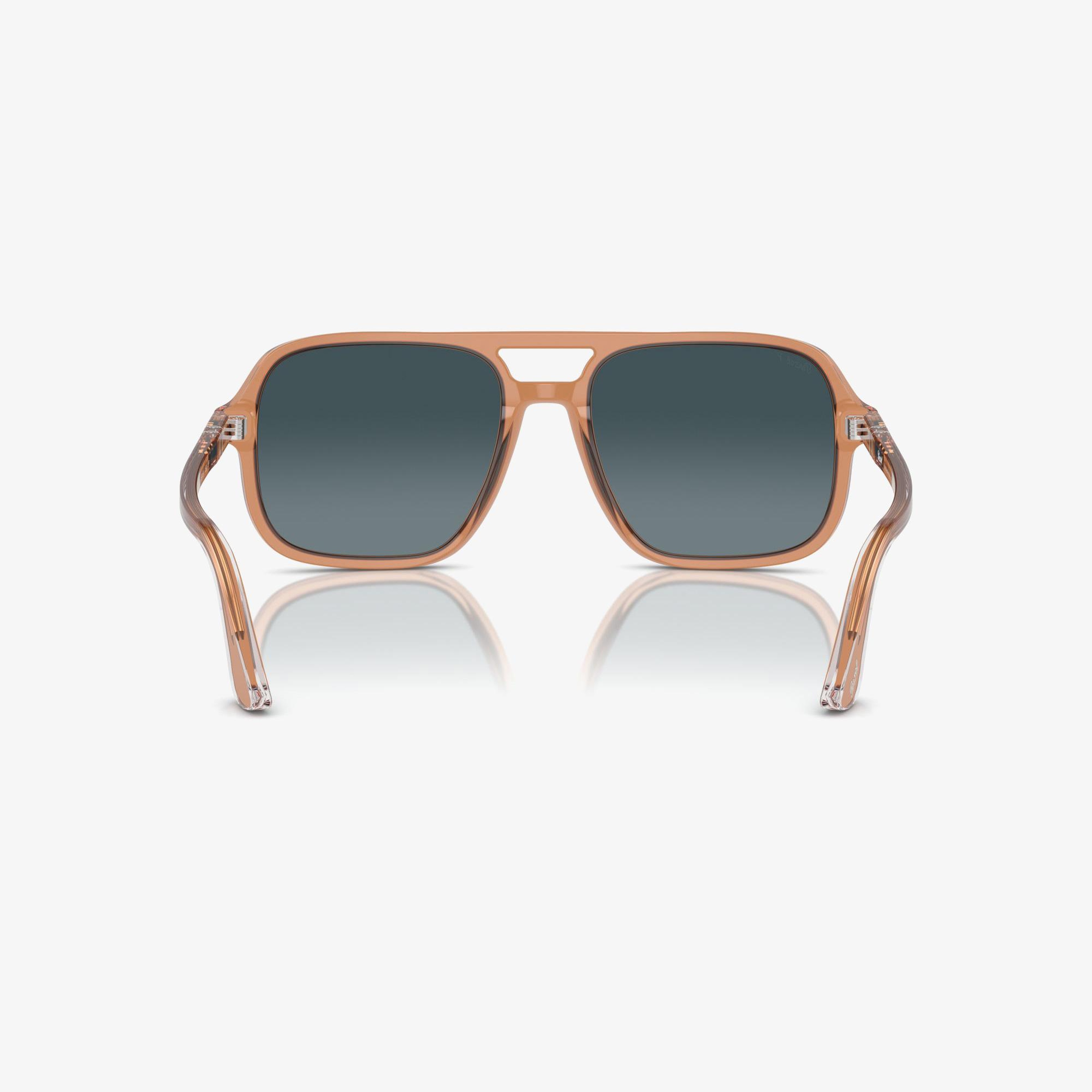 PERSOL Po3328S Erkek Kahverengi Güneş Gözlüğü
