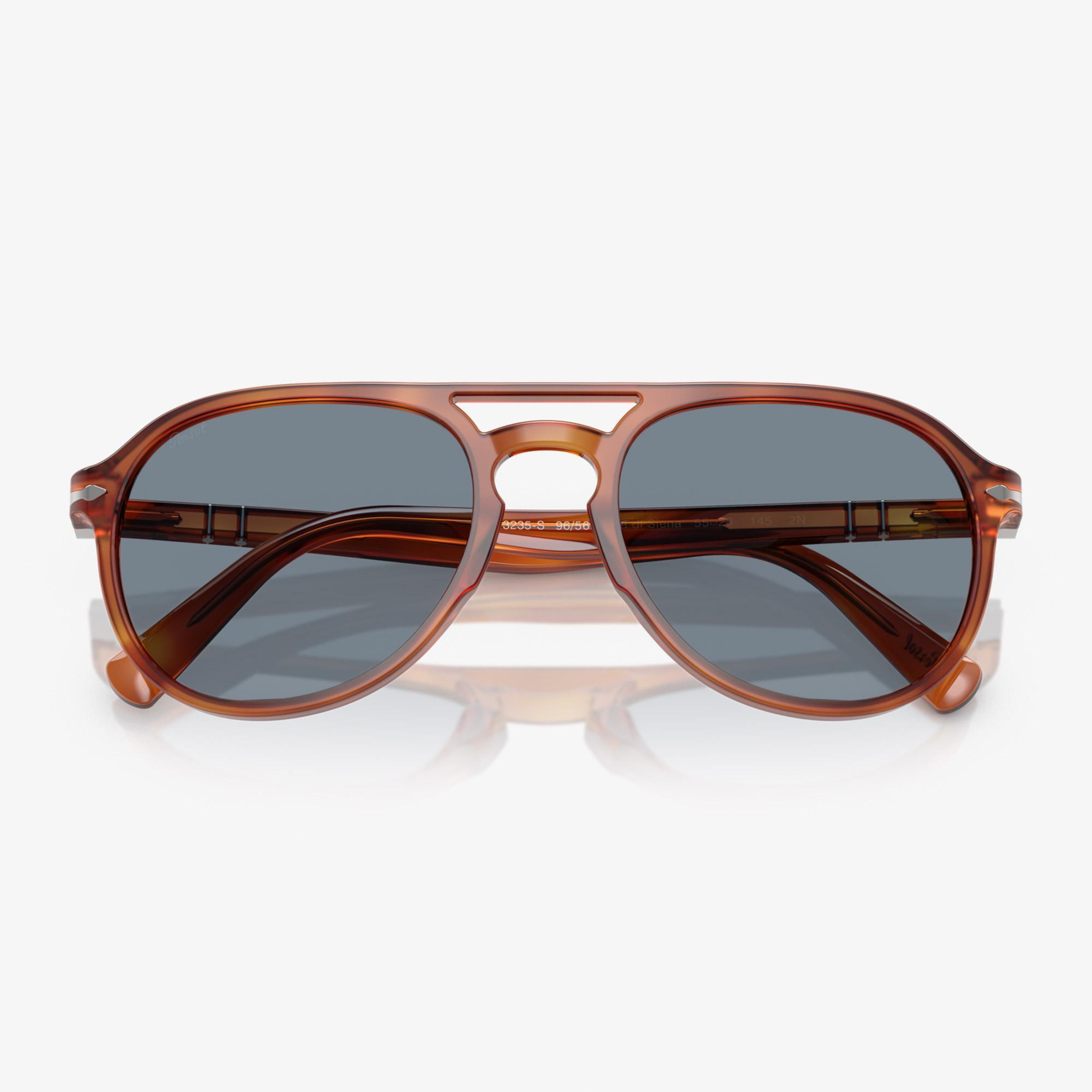 PERSOL PO3235S Unisex Gri Güneş Gözlüğü