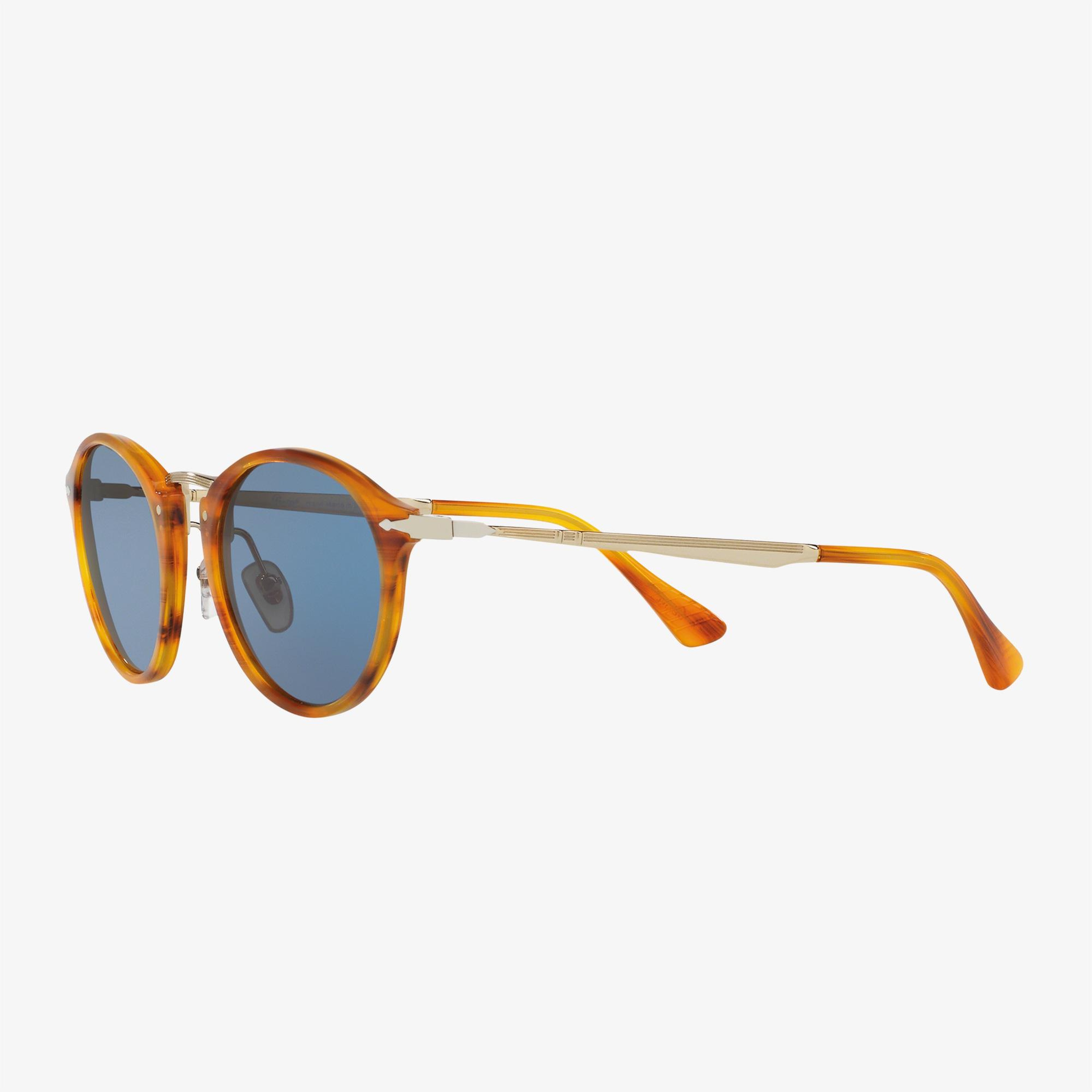 PERSOL Acetate Erkek Kahverengi Güneş Gözlüğü