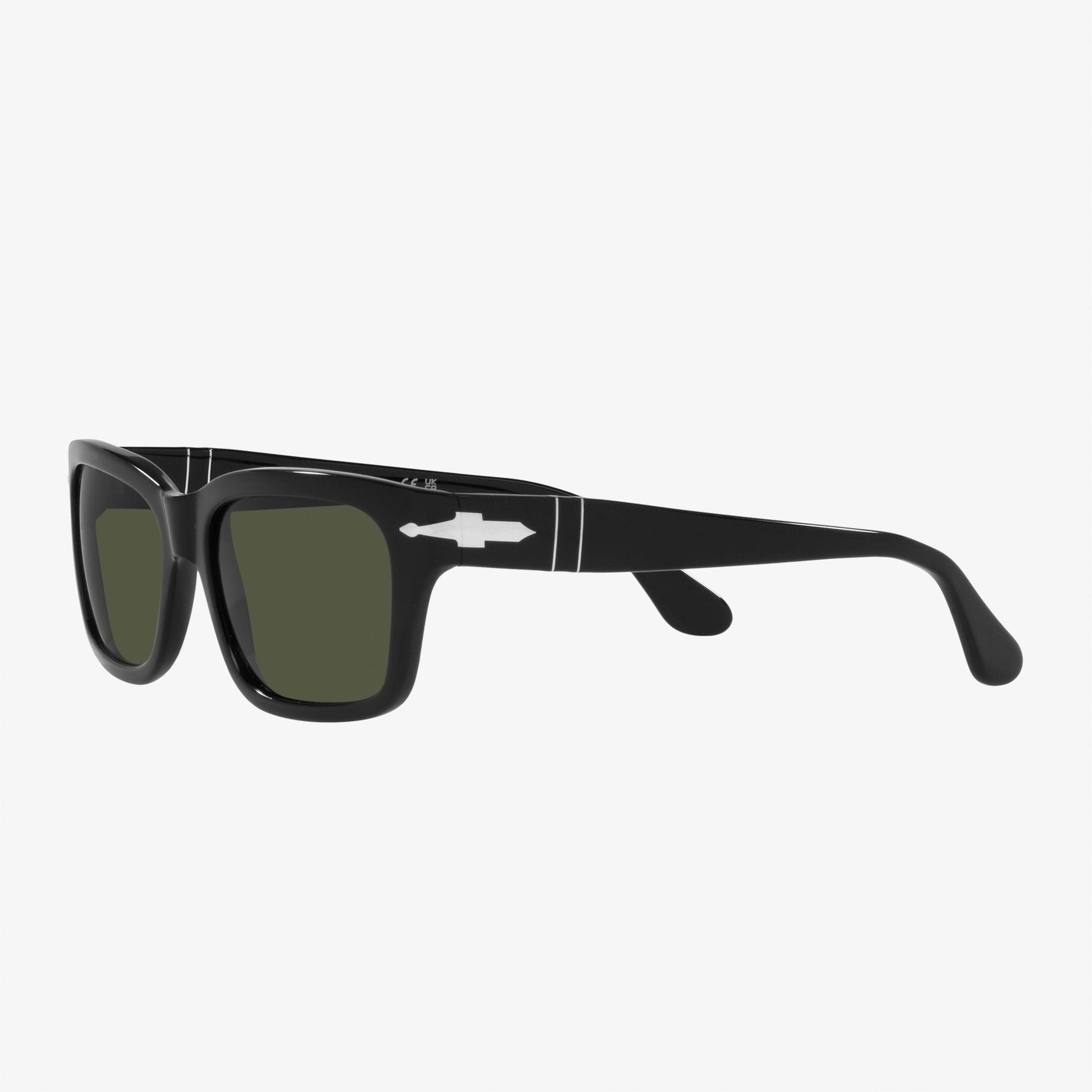 PERSOL 0PO3301S Erkek Siyah Güneş Gözlüğü
