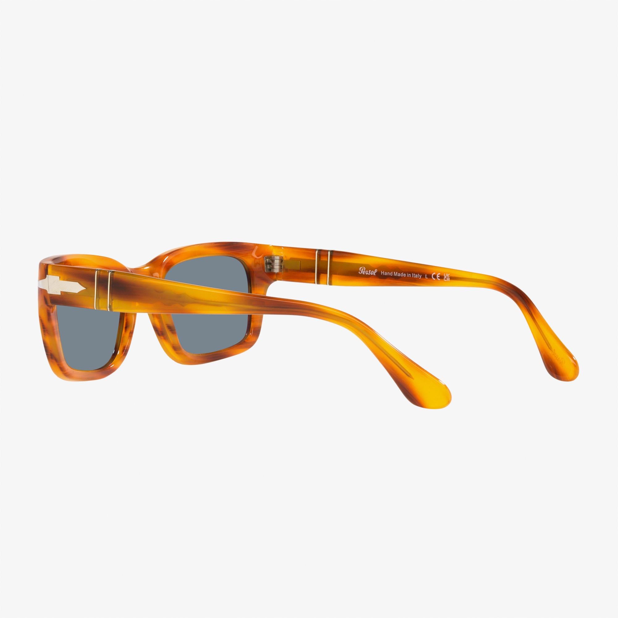 PERSOL 0PO3301S Erkek Kahverengi Güneş Gözlüğü