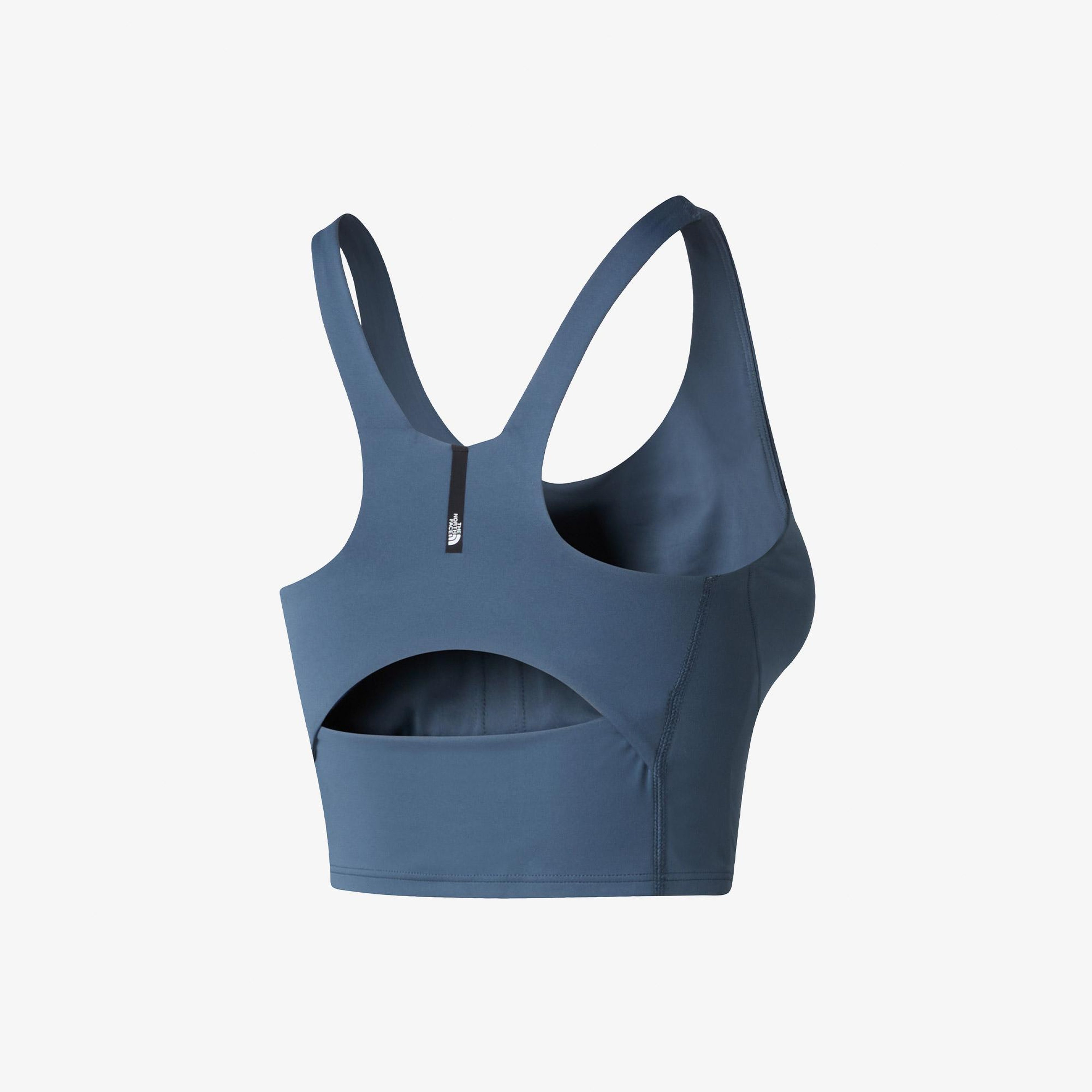 The North Face Jaida Long Line Kadın Mavi Bra