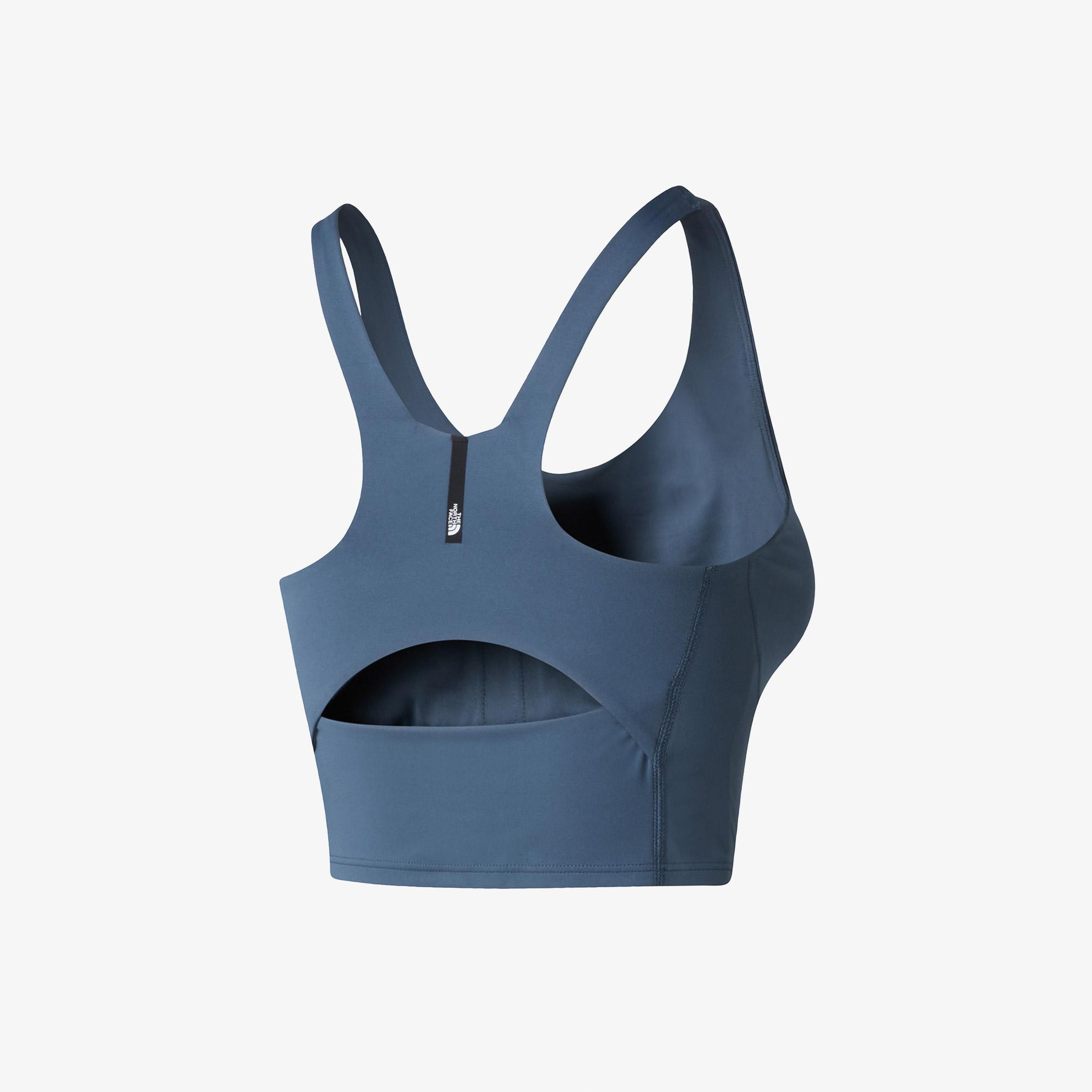 The North Face Jaida Long Line Kadın Mavi Bra