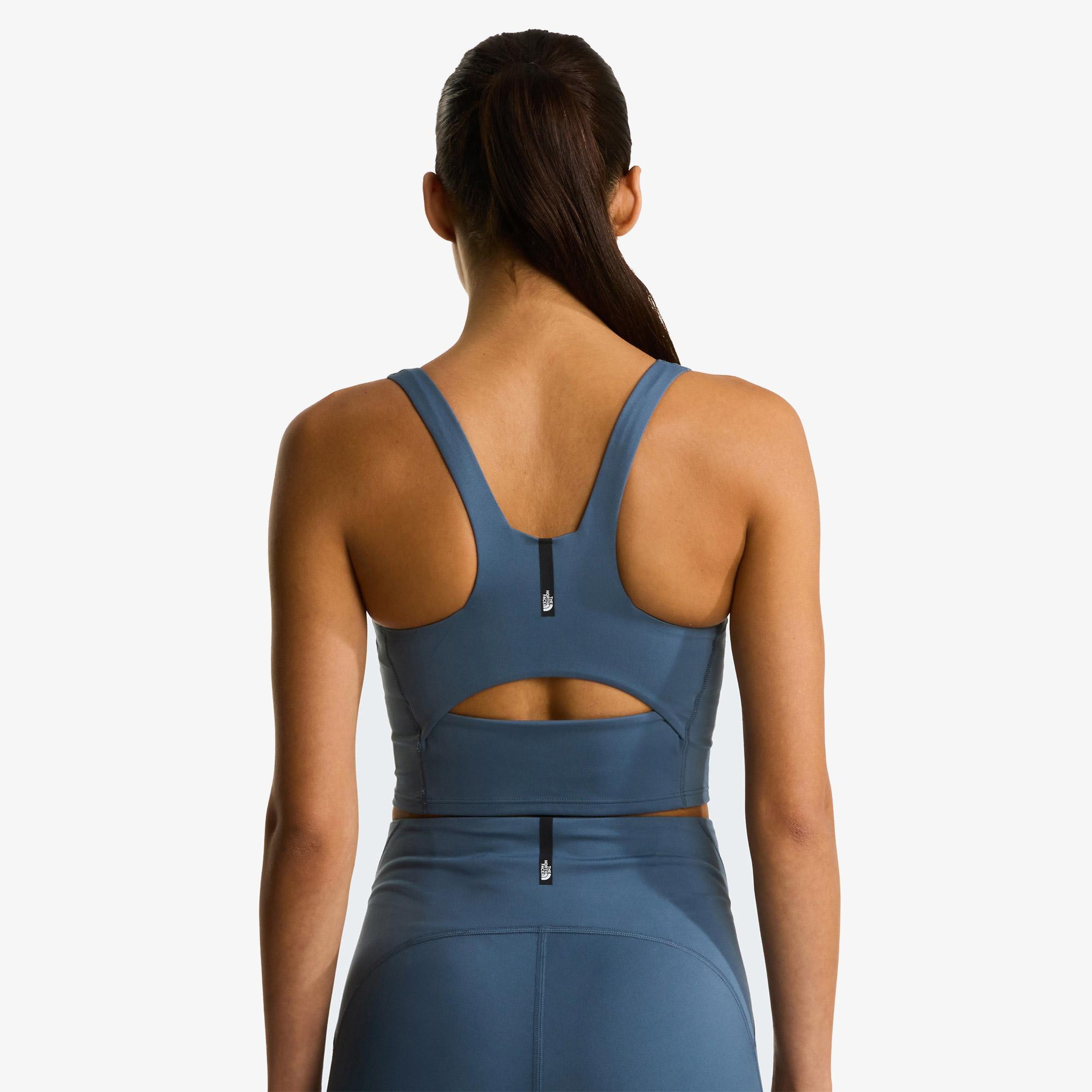 The North Face Jaida Long Line Kadın Mavi Bra