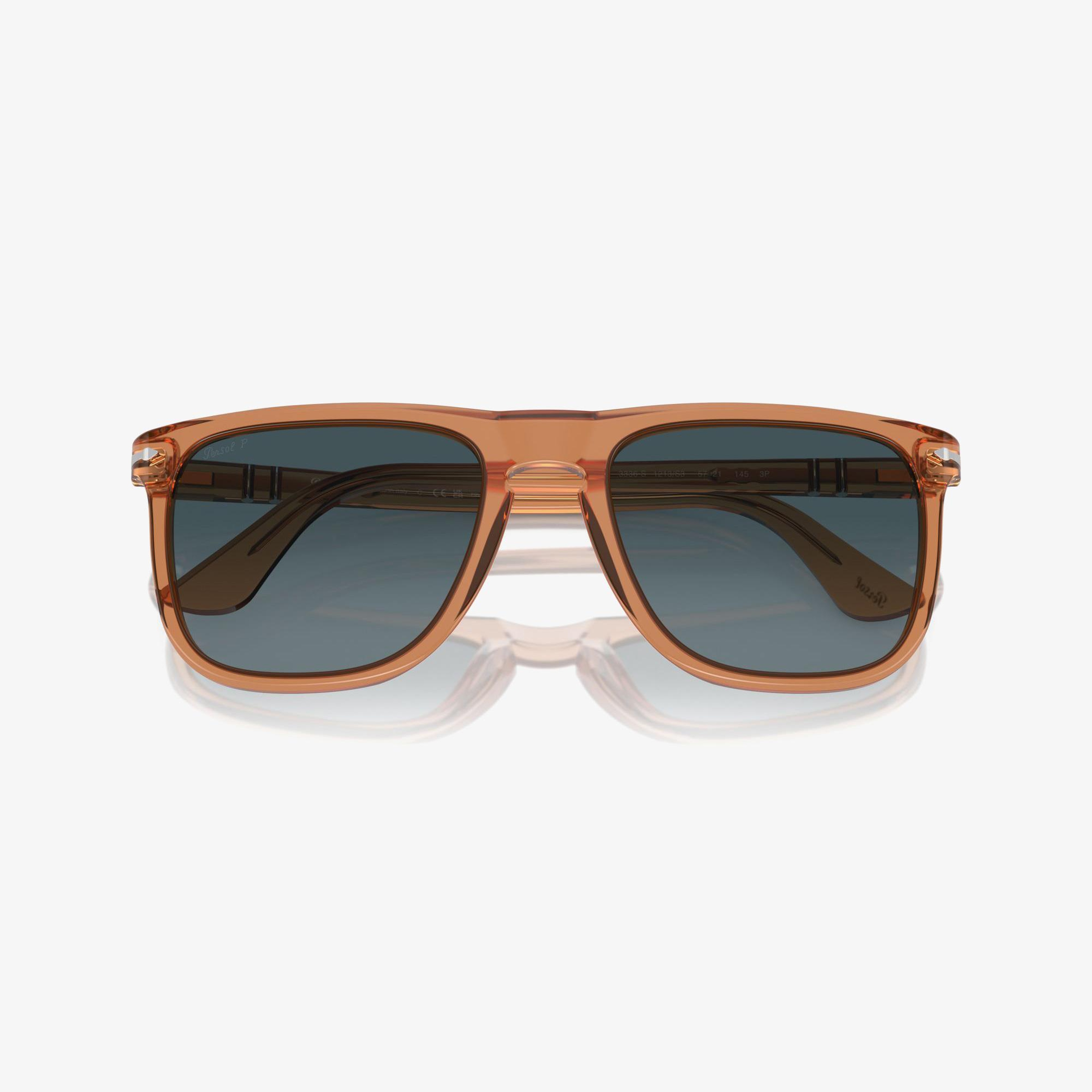 PERSOL Po3336S Unisex Kahverengi Güneş Gözlüğü