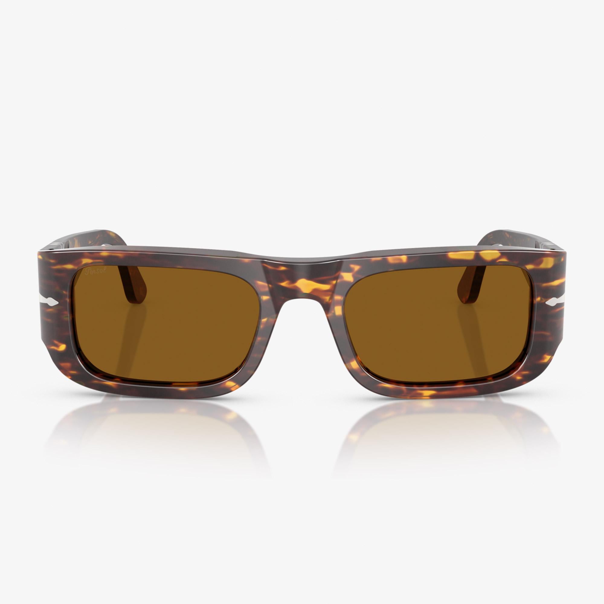 PERSOL PO3362S Unisex Kahverengi Güneş Gözlüğü