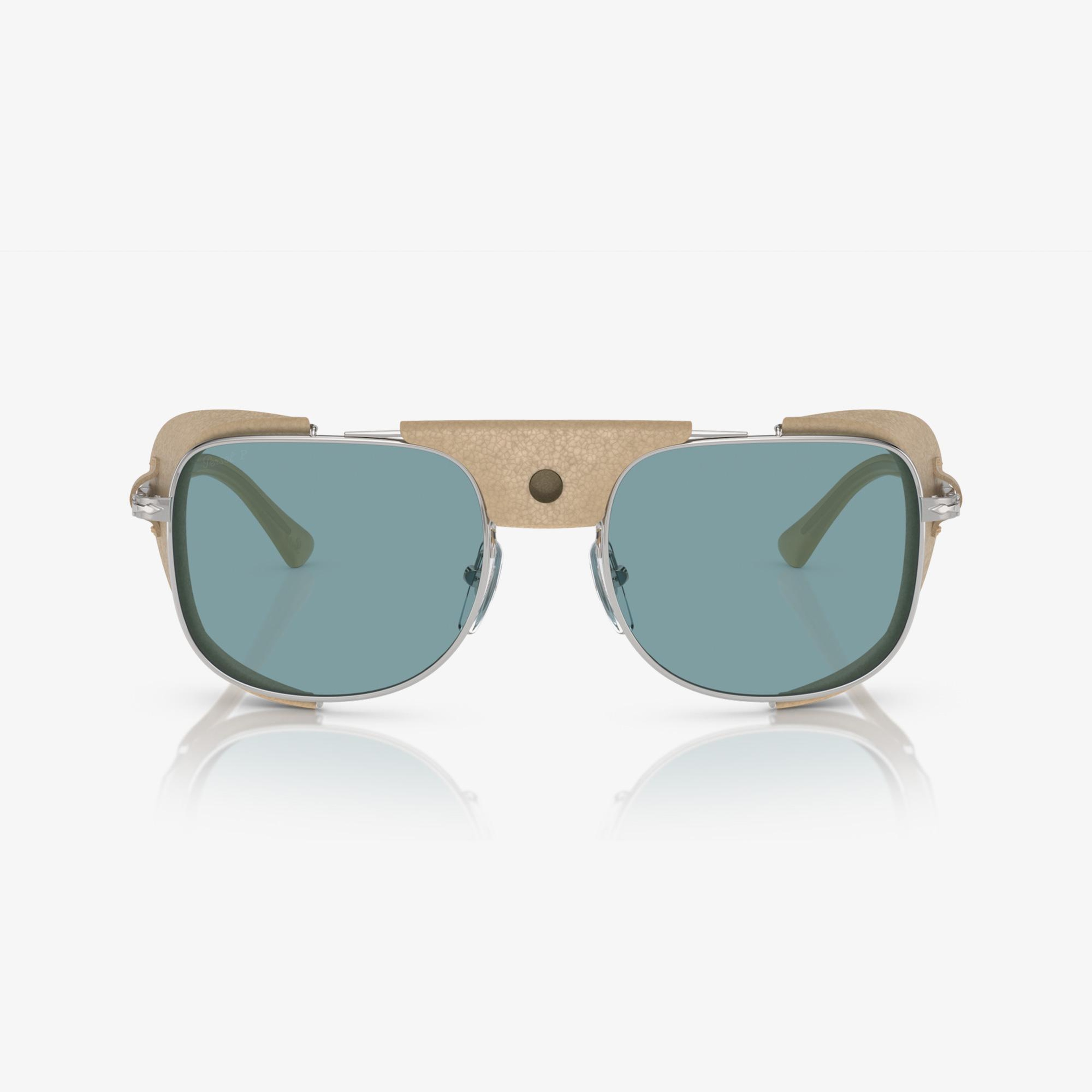 PERSOL 0PO1013SZ Erkek Gümüş Güneş Gözlüğü
