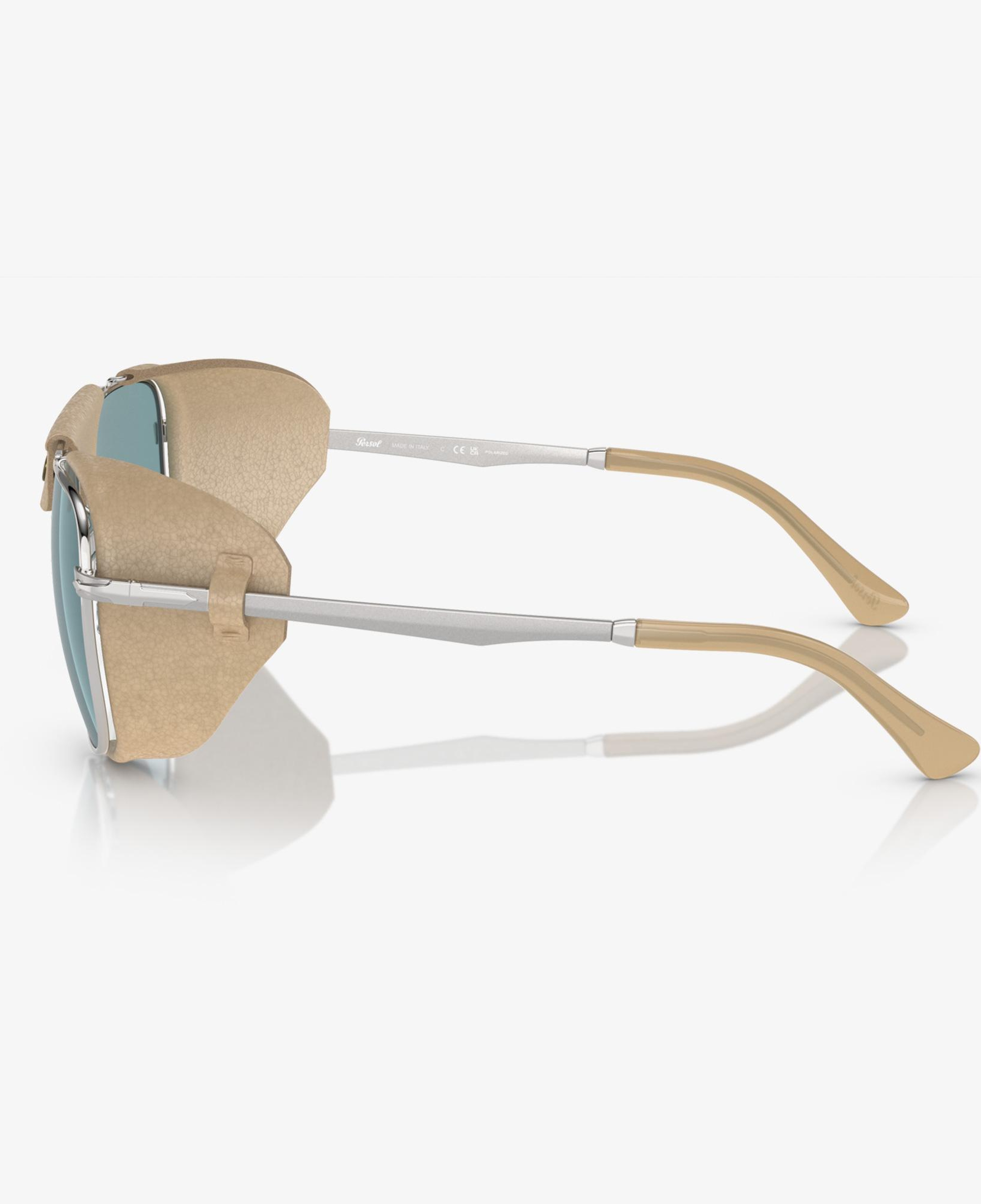 PERSOL 0PO1013SZ Erkek Gümüş Güneş Gözlüğü
