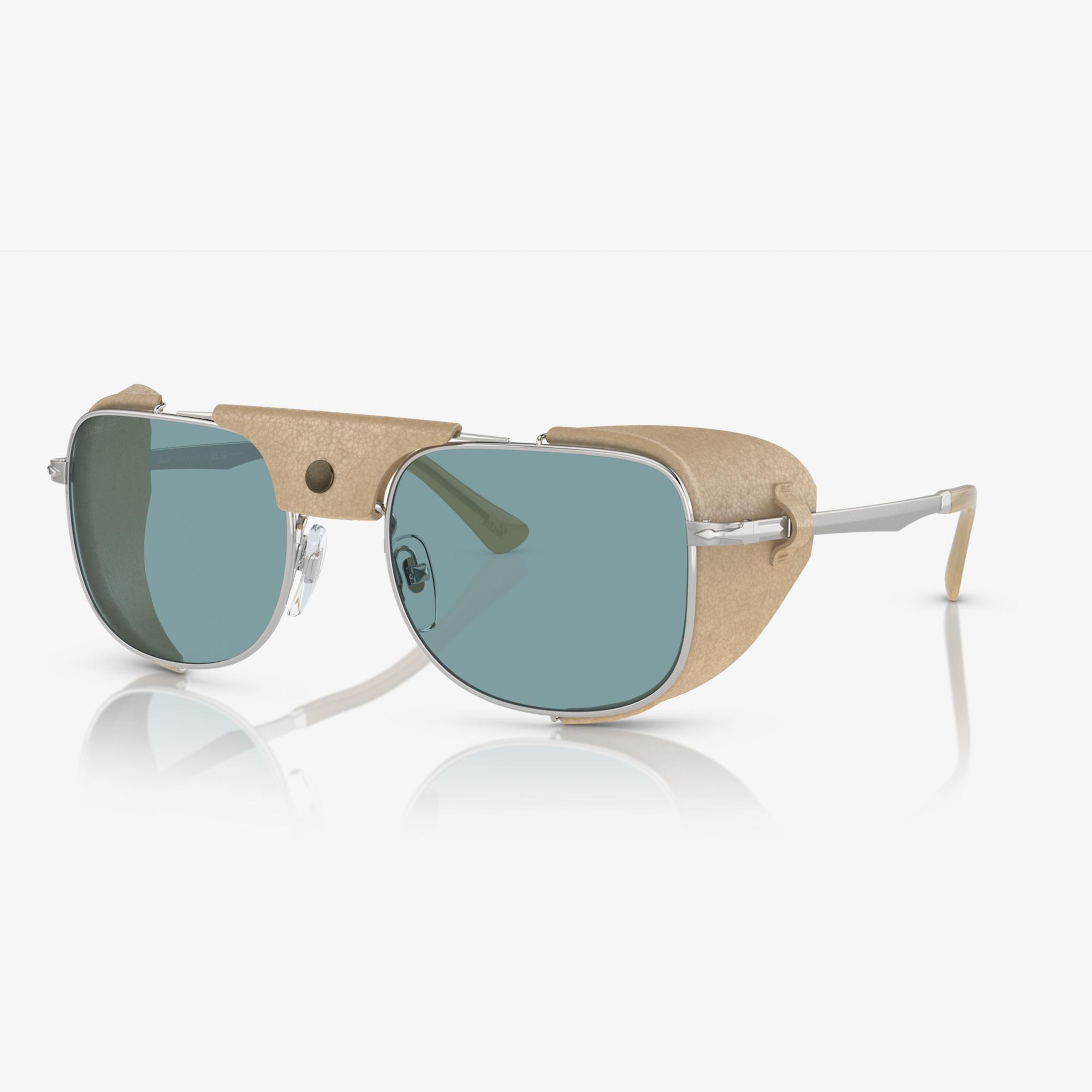 PERSOL 0PO1013SZ Erkek Gümüş Güneş Gözlüğü