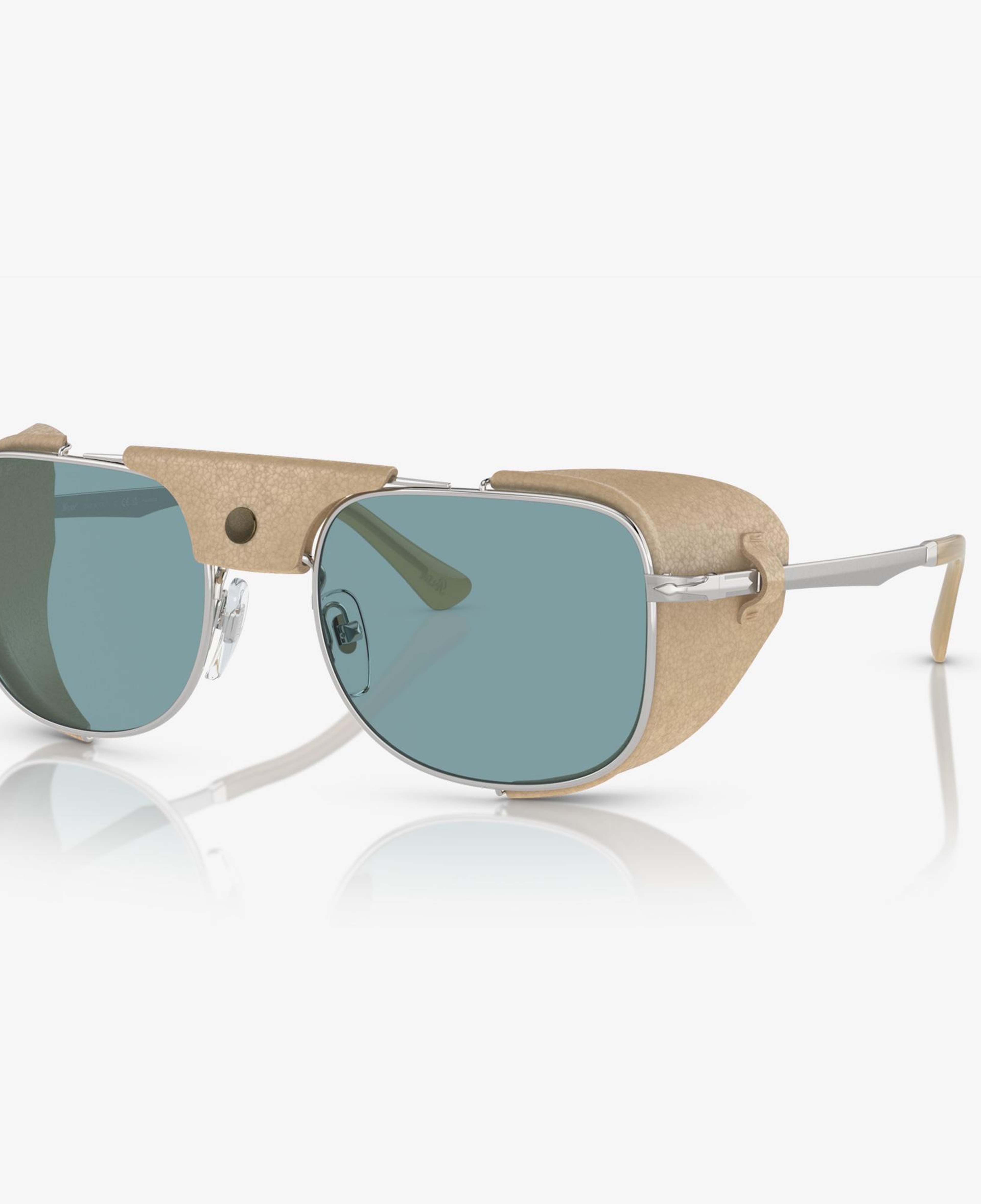 PERSOL 0PO1013SZ Erkek Gümüş Güneş Gözlüğü