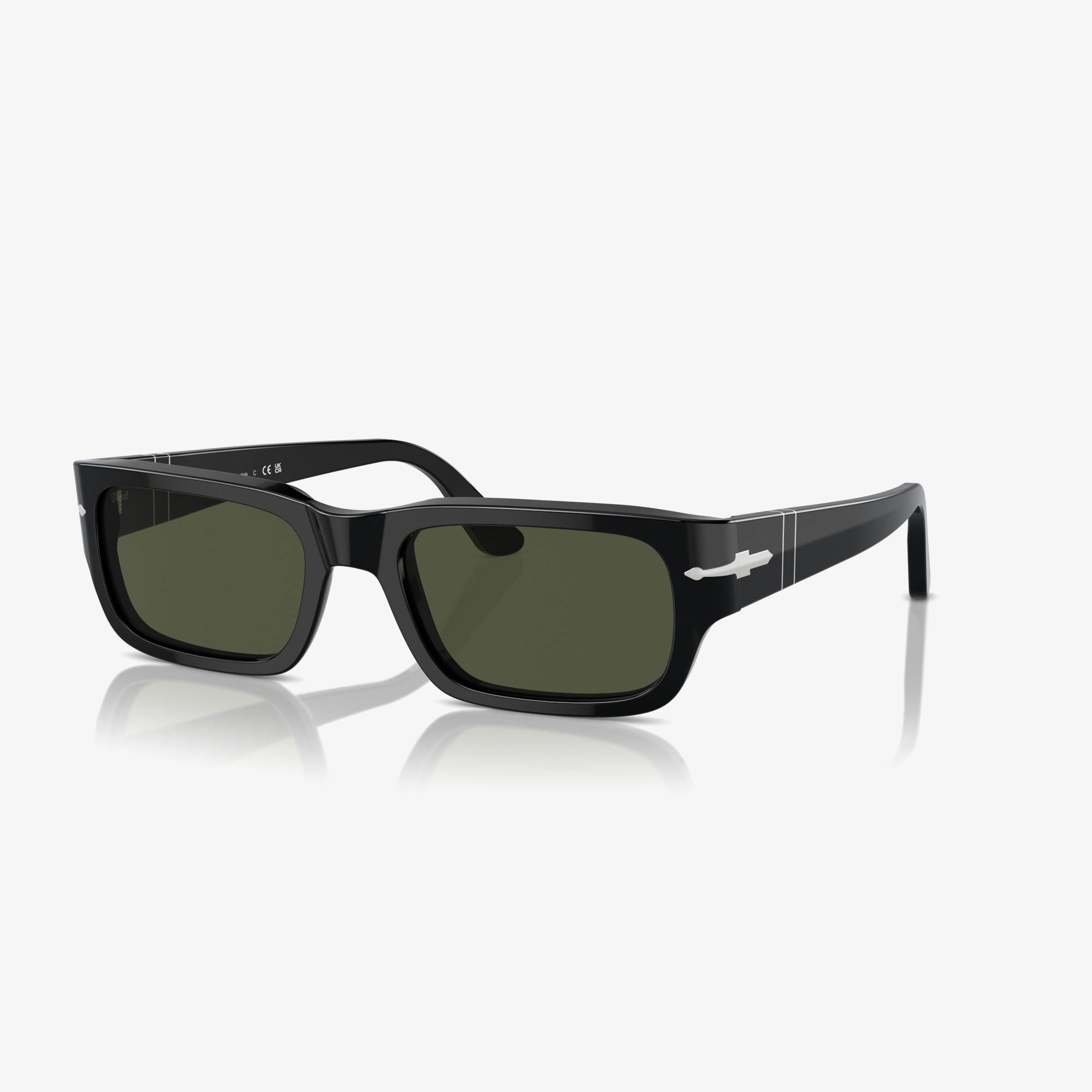 PERSOL Adrien Unisex Siyah Güneş Gözlüğü
