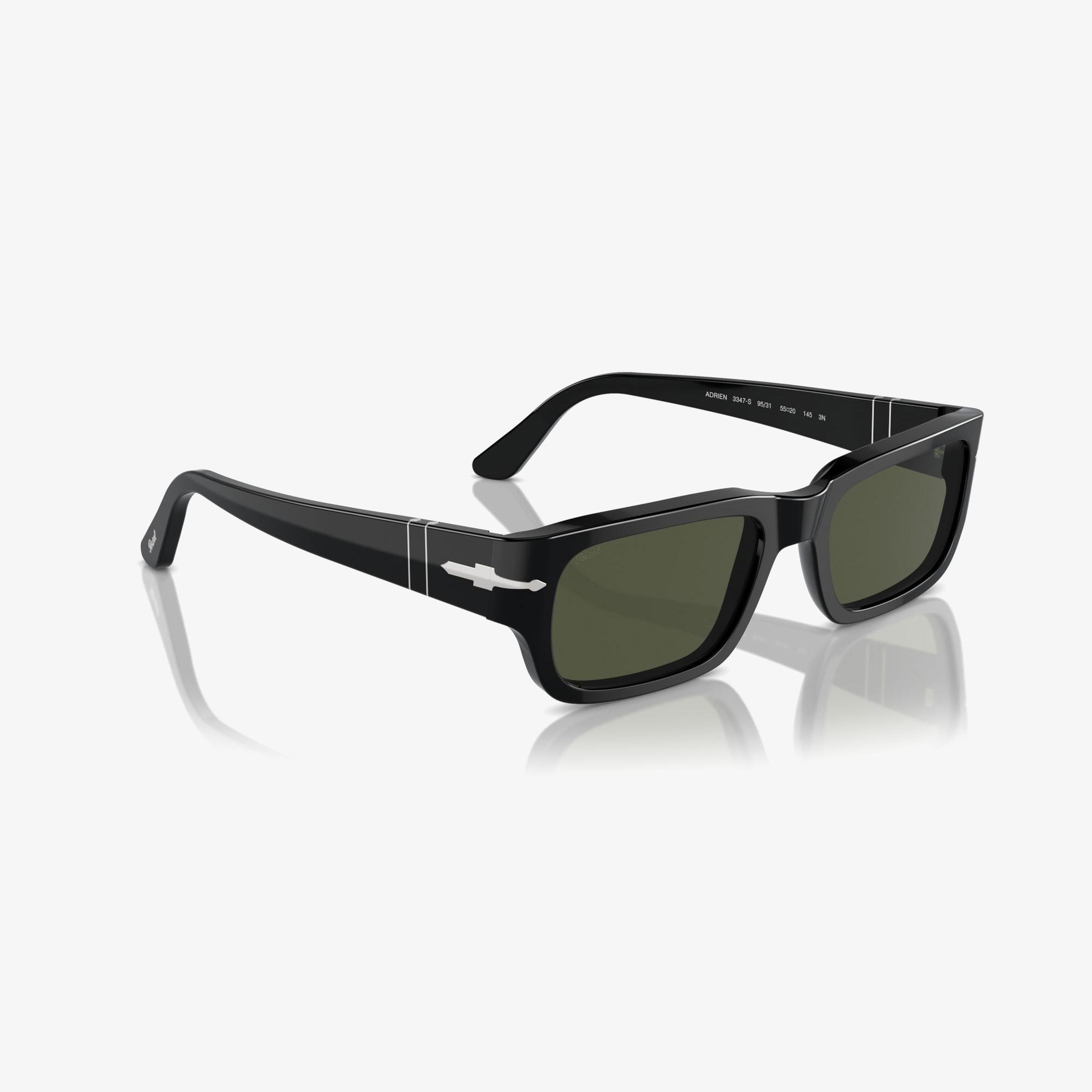PERSOL Adrien Unisex Siyah Güneş Gözlüğü