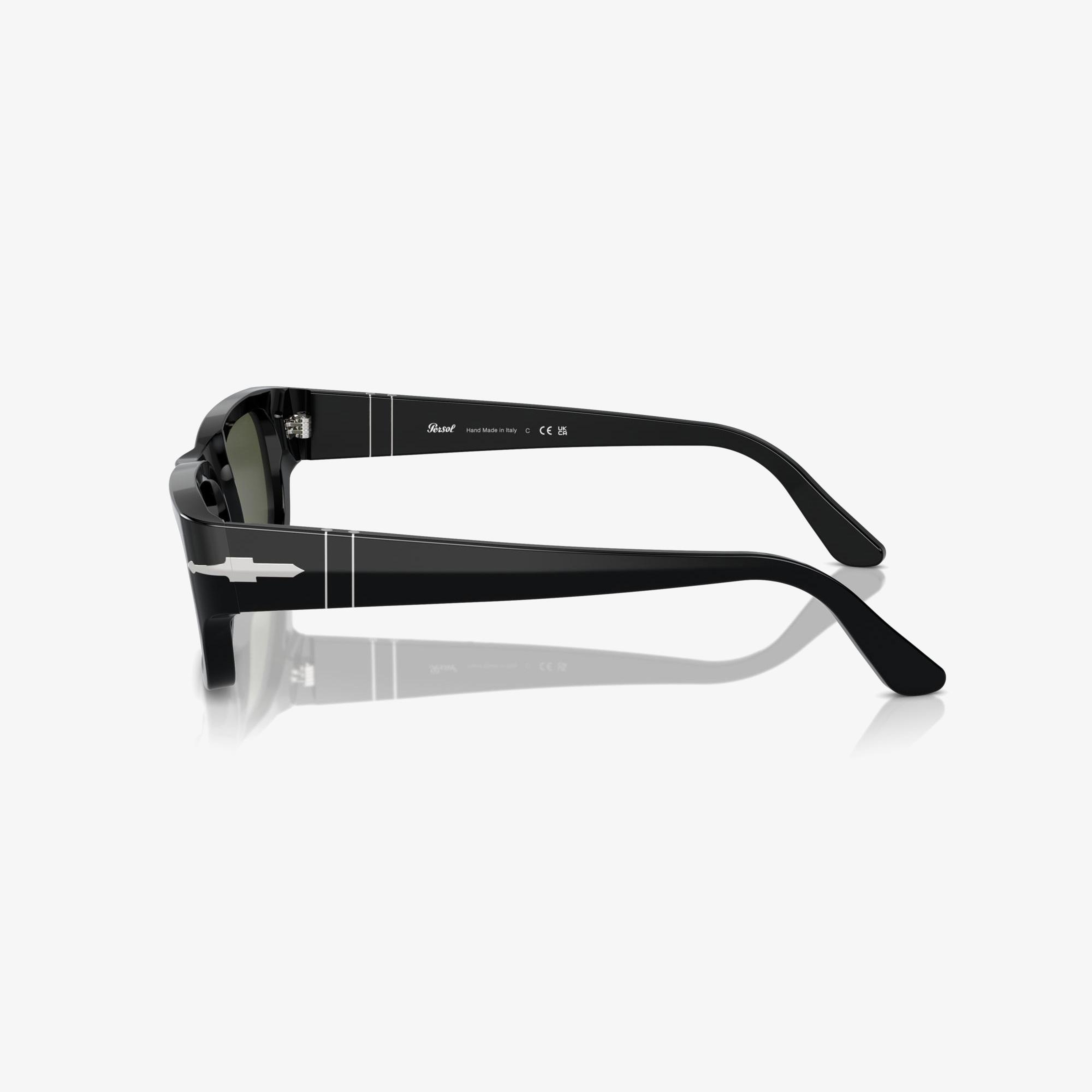 PERSOL Adrien Unisex Siyah Güneş Gözlüğü