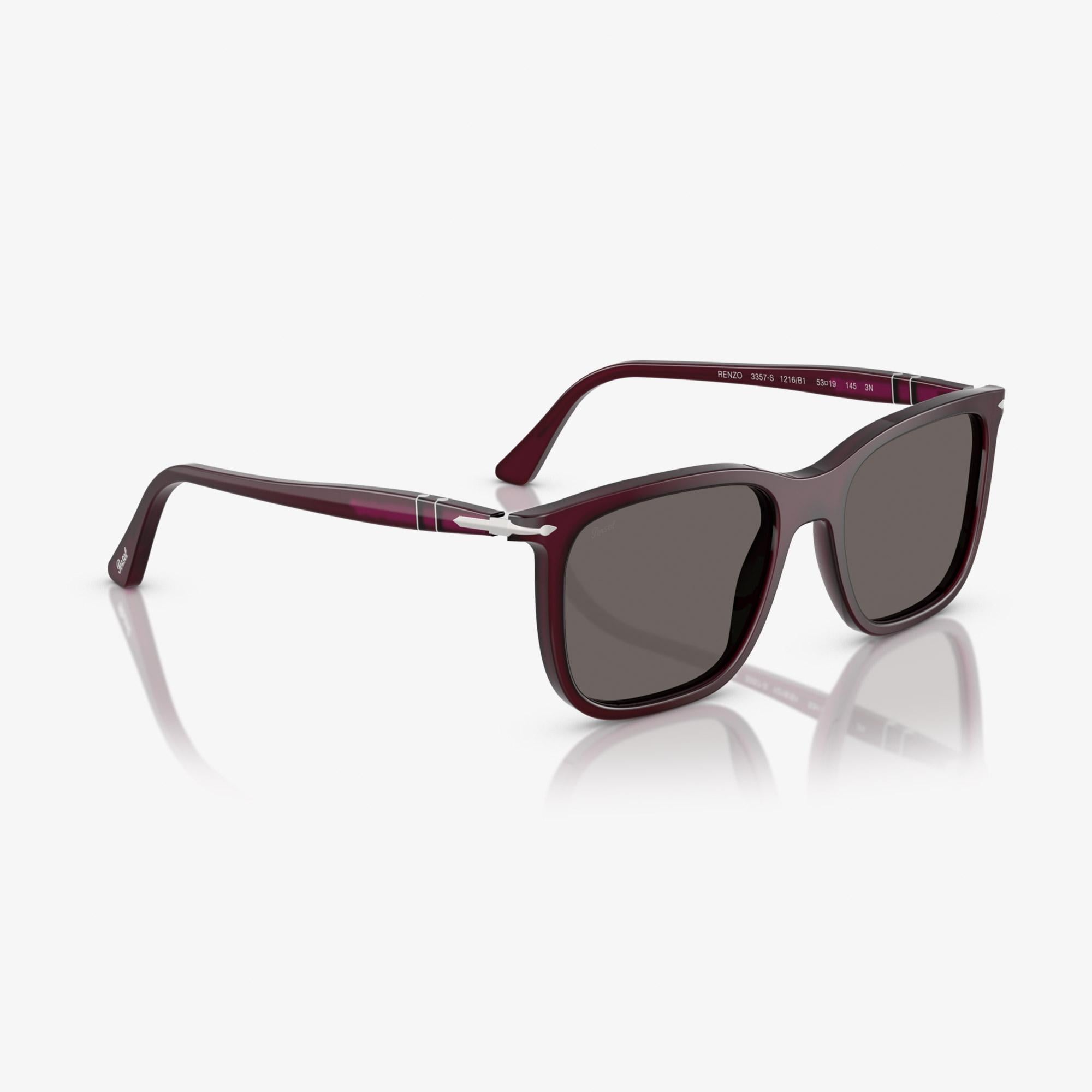 PERSOL PO3357S - Renzo Unisex Kahverengi Güneş Gözlüğü