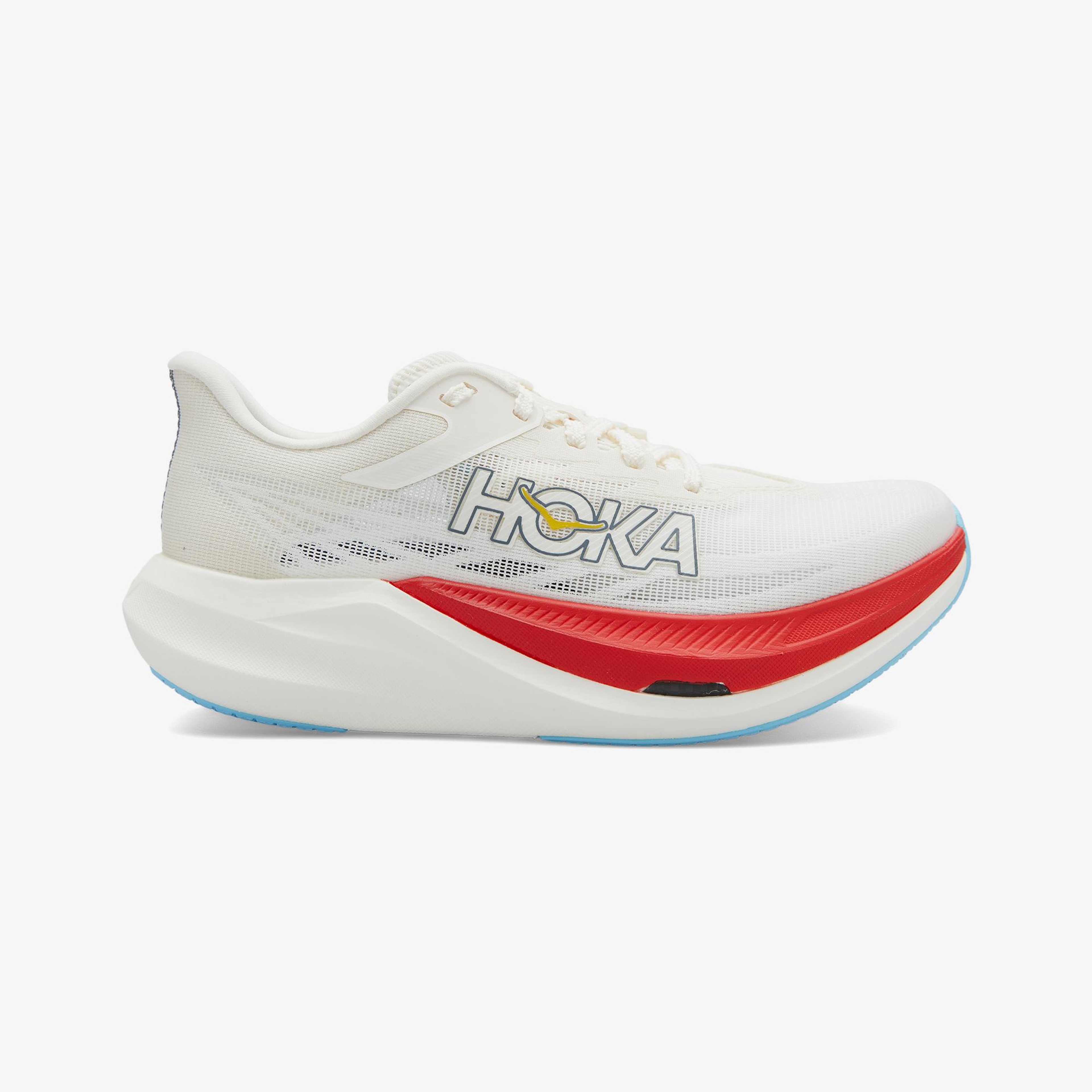 Hoka Rocket X 3 Unisex Bej Koşu Ayakkabısı