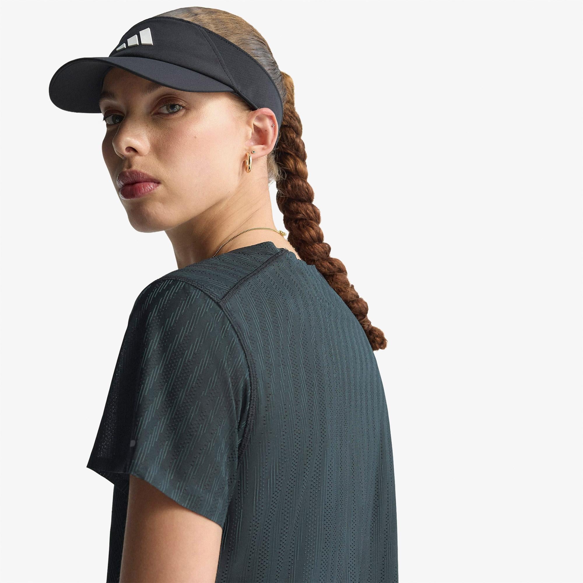 adidas Adi365 Running Climacool+ Kadın Siyah Koşu T-Shirt