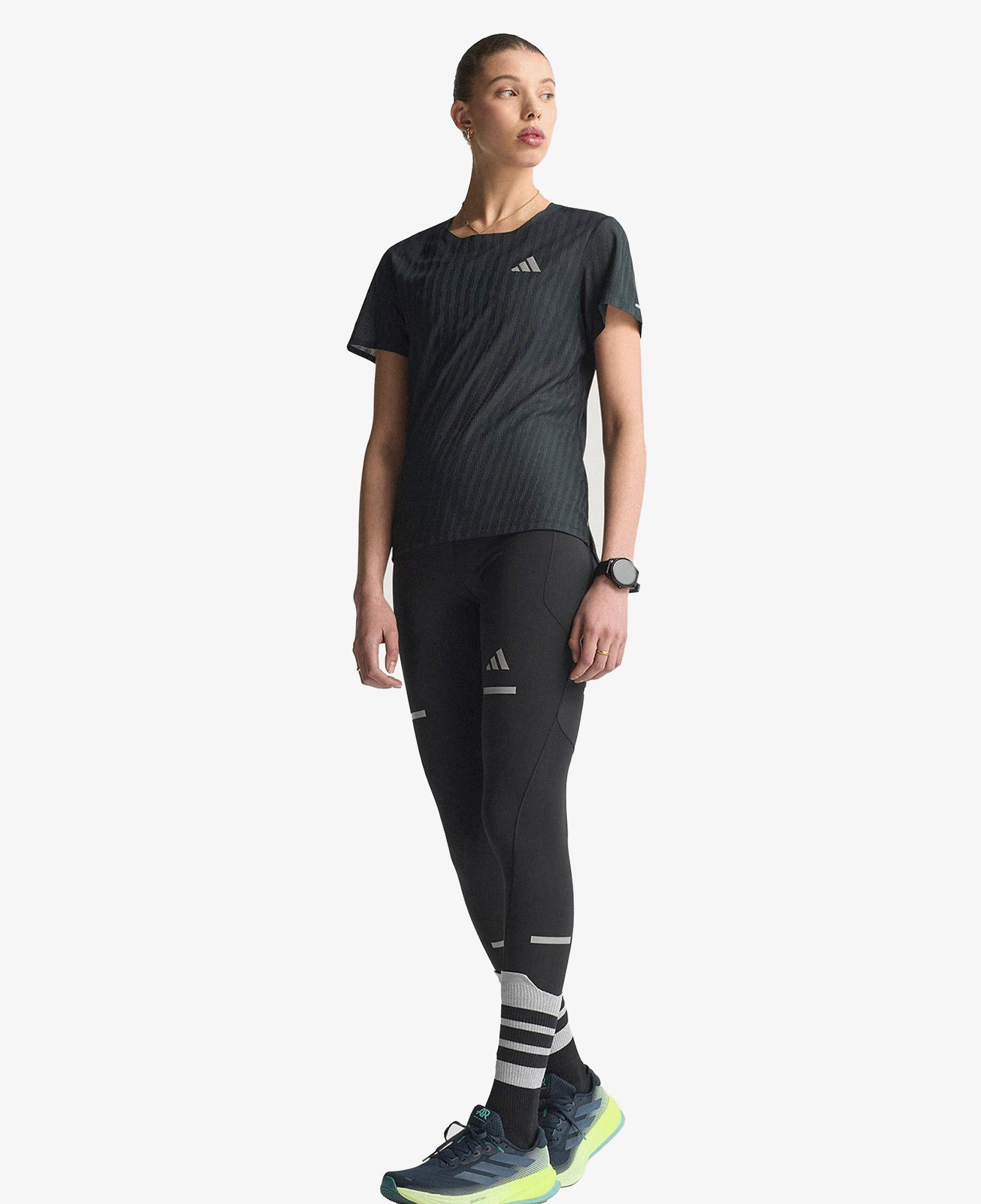 adidas Adi365 Running Climacool+ Kadın Siyah Koşu T-Shirt