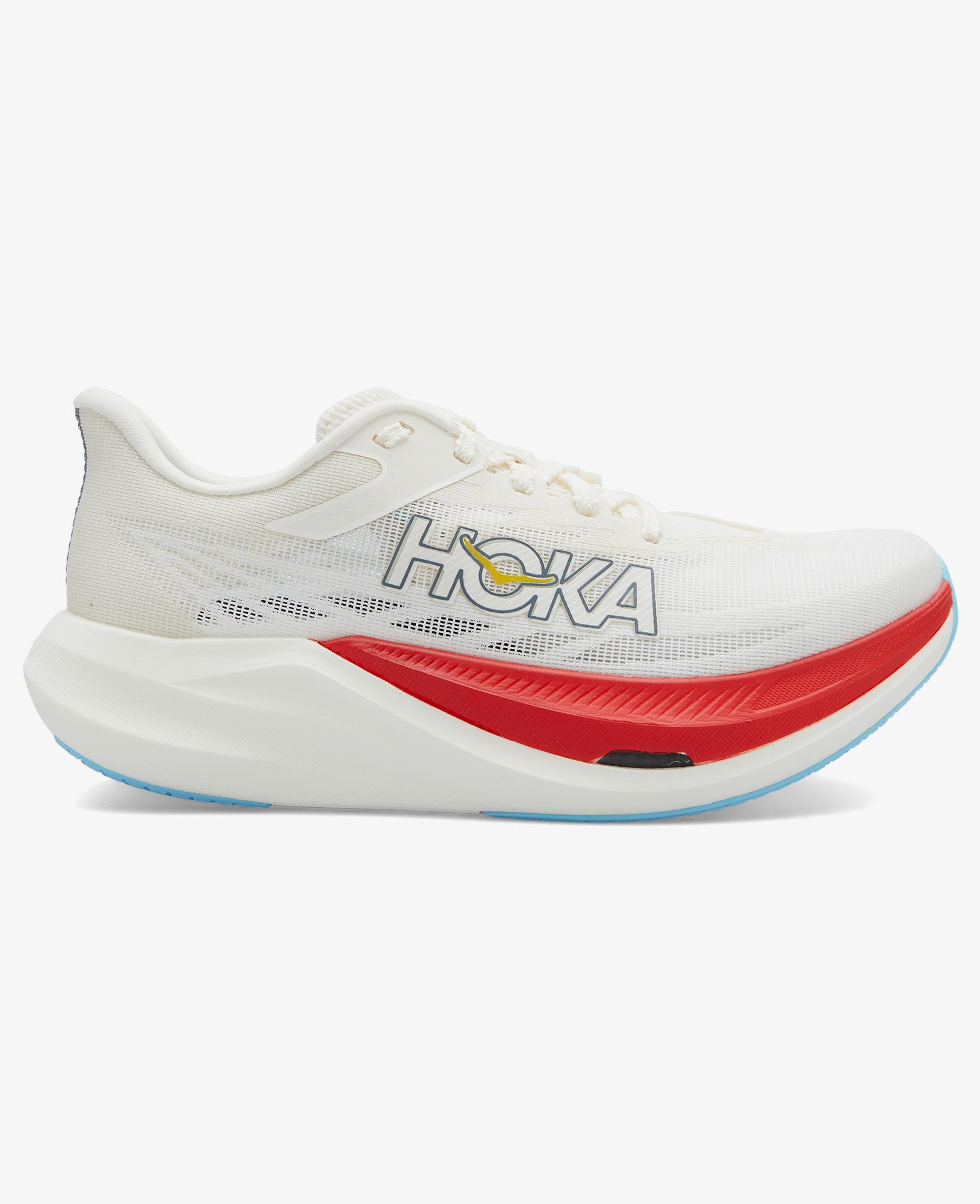 Hoka Rocket X 3 Unisex Bej Koşu Ayakkabısı