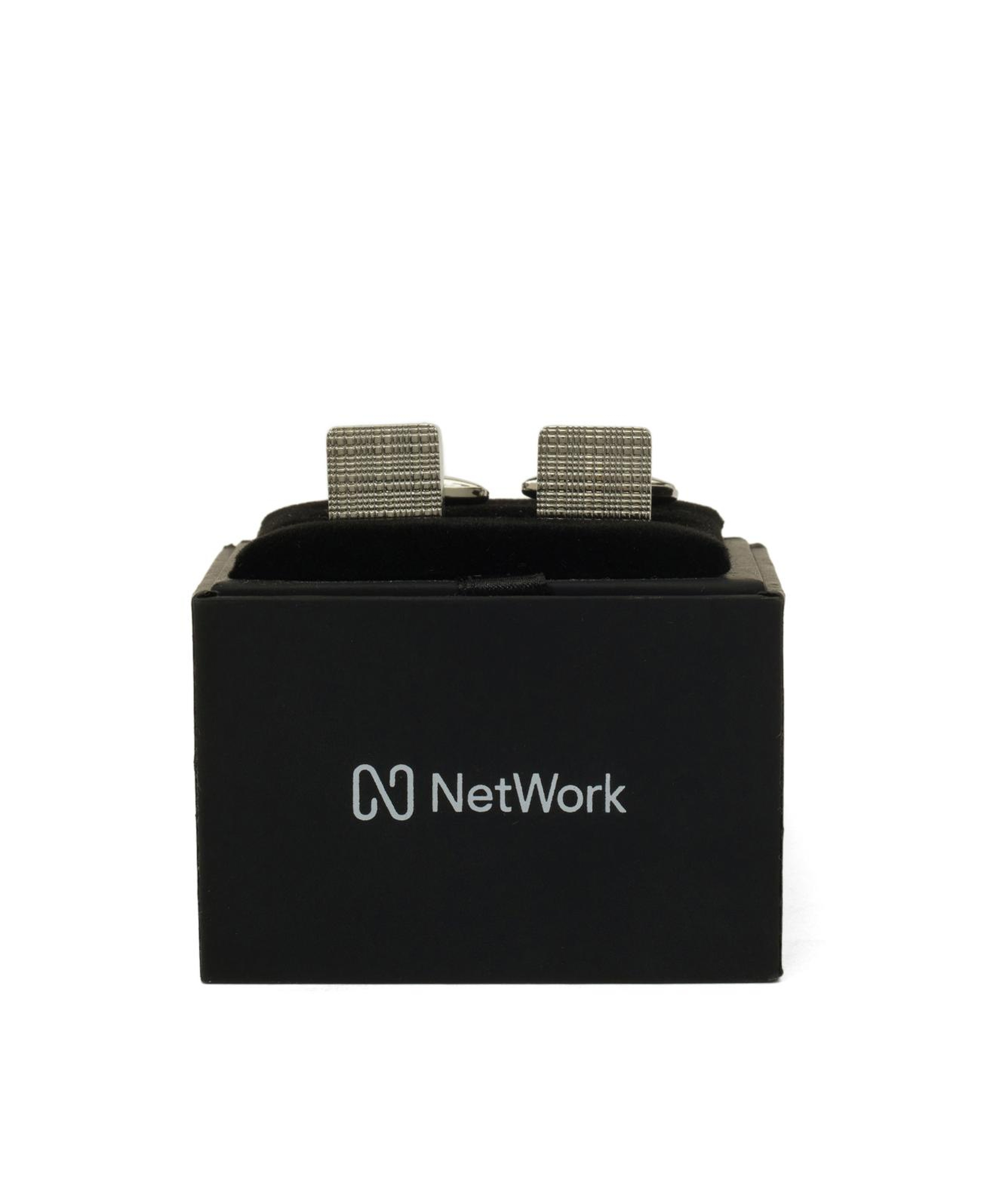 Network Erkek Silver Kol Düğmesi