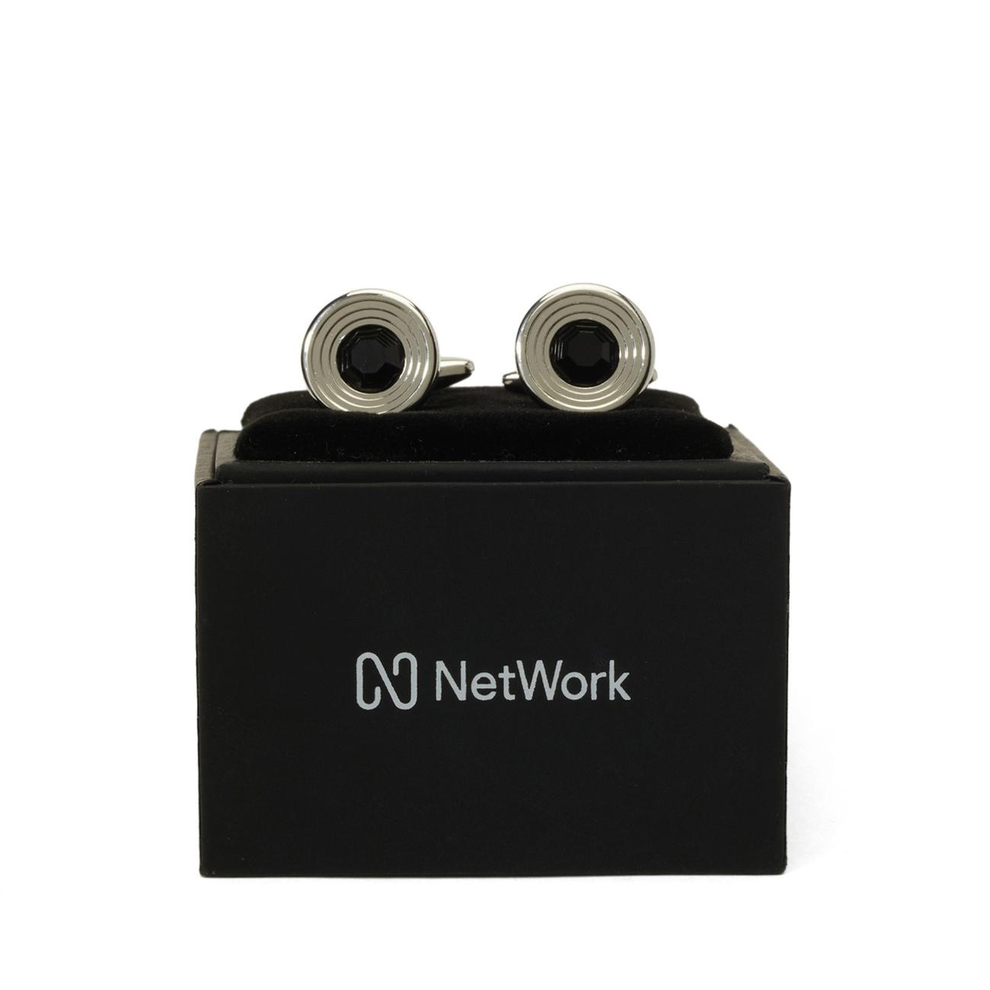 Network Erkek Silver Kol Düğmesi