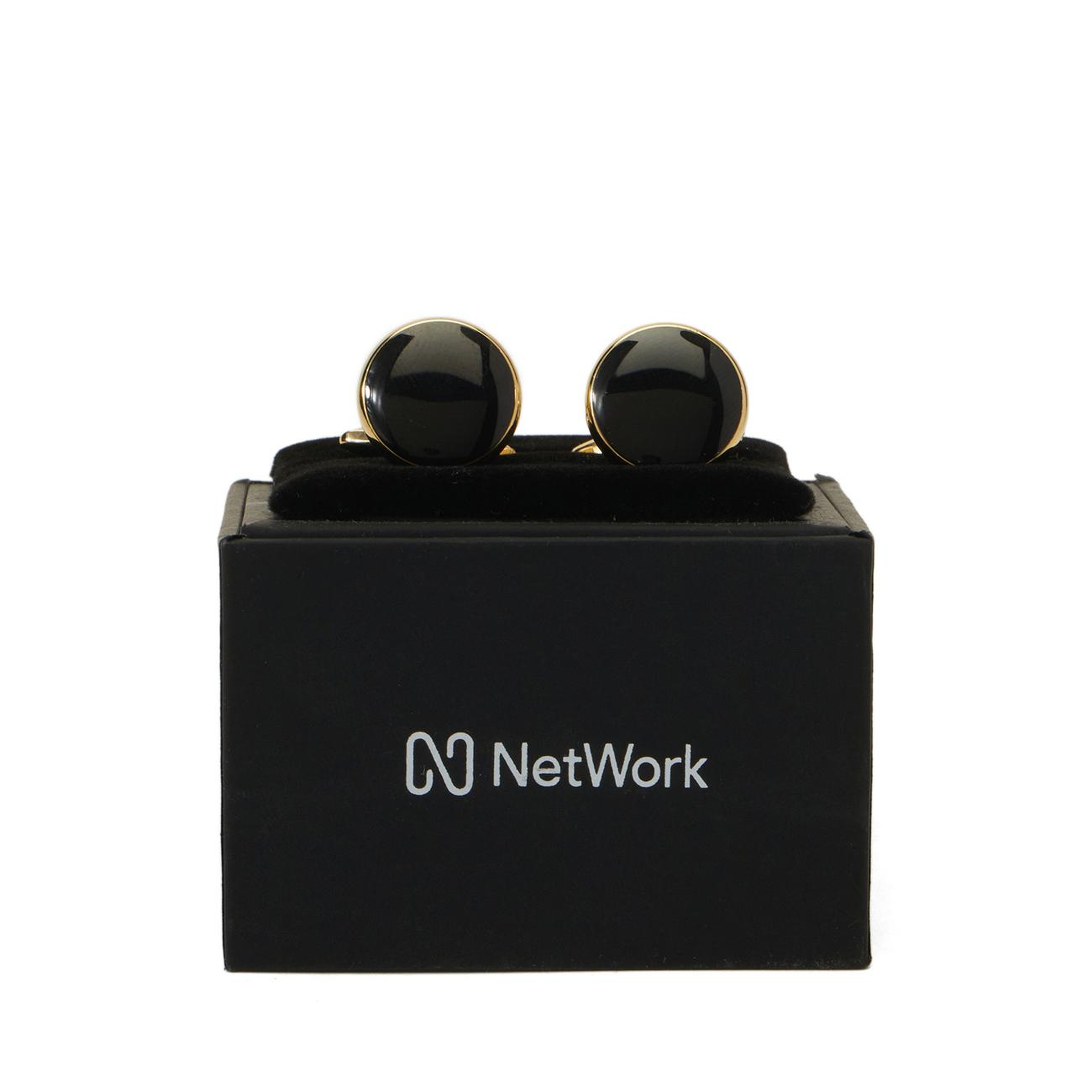 Network Erkek Gold Kol Düğmesi