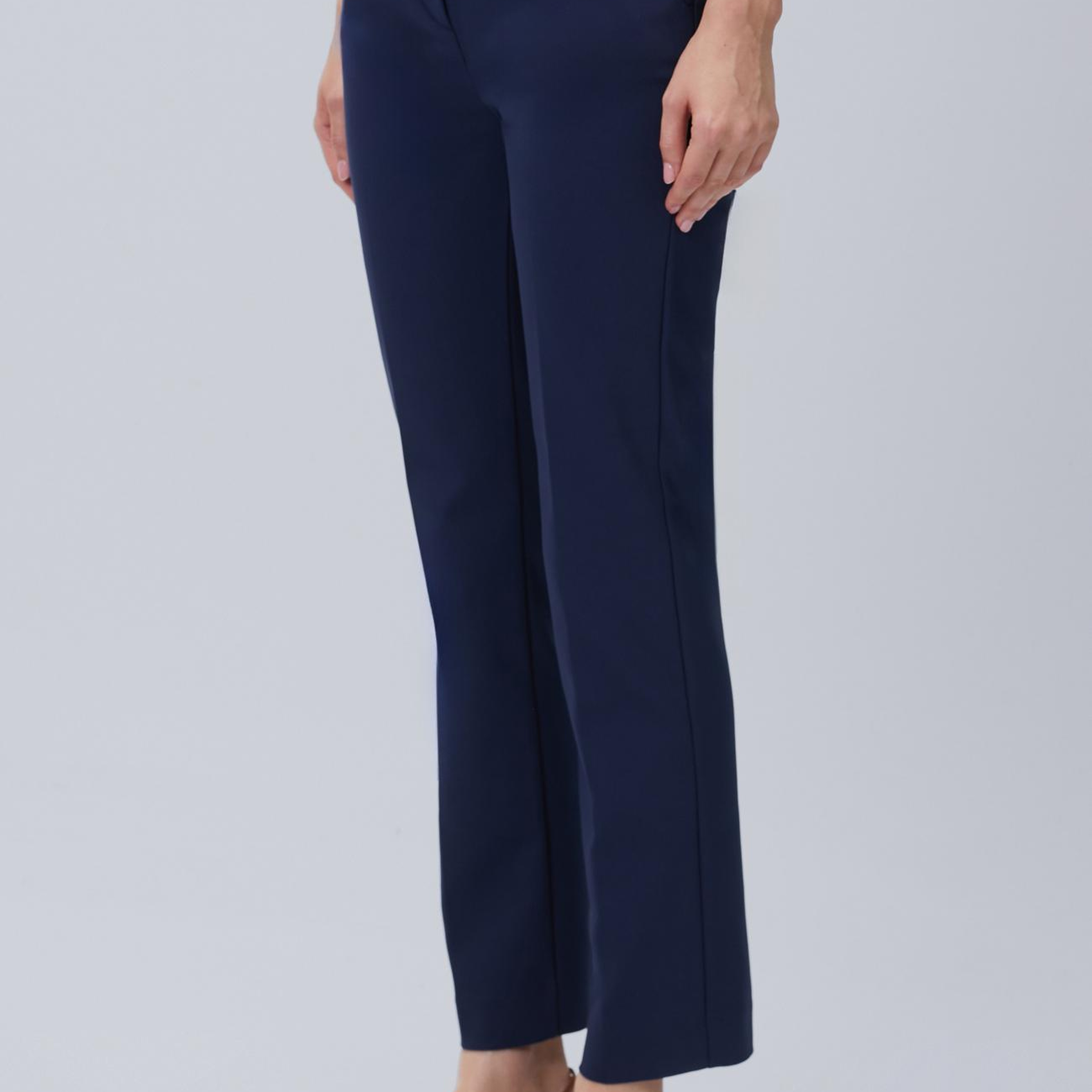 Network Kadın Lacivert Smart Casual Pantolon