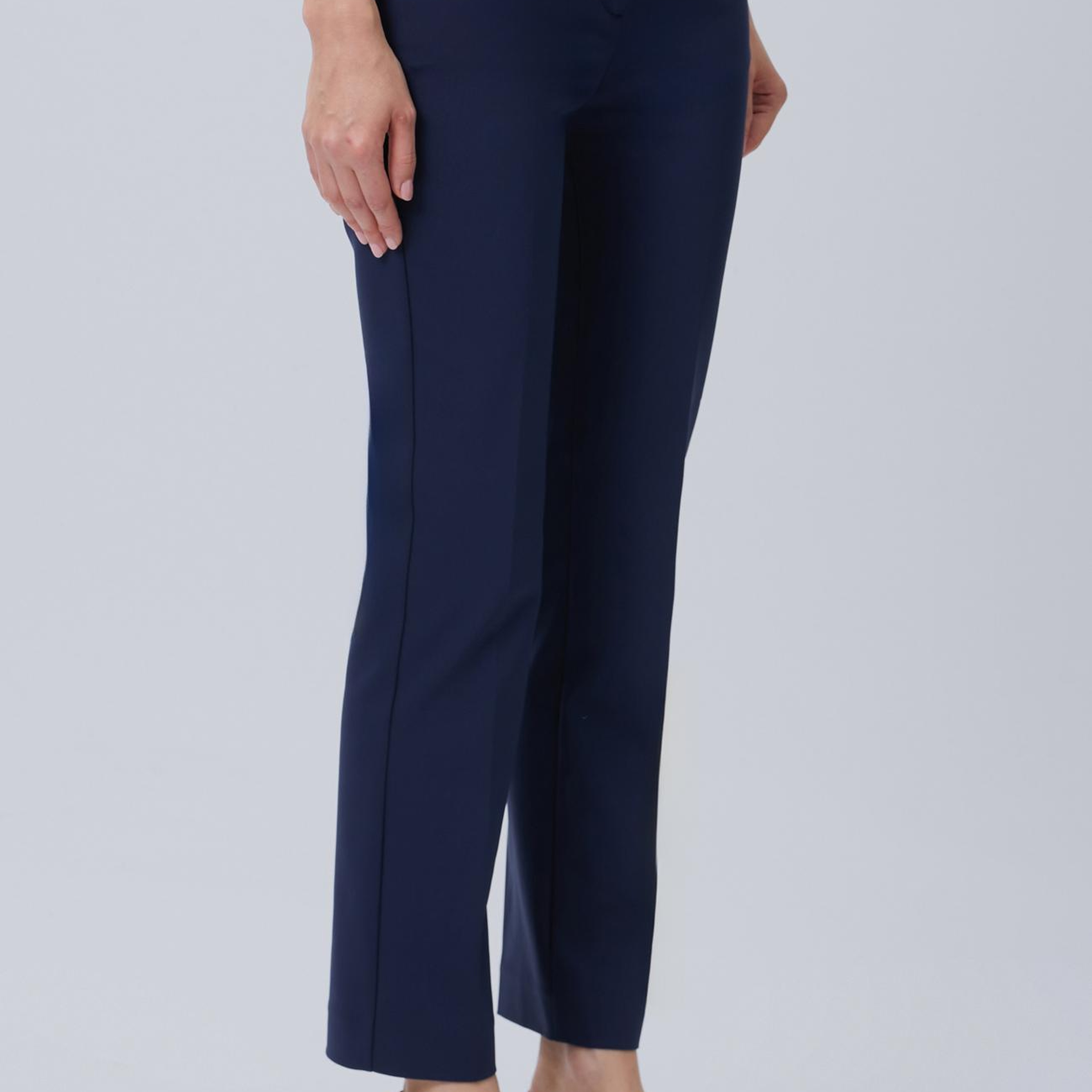 Network Kadın Lacivert Smart Casual Pantolon