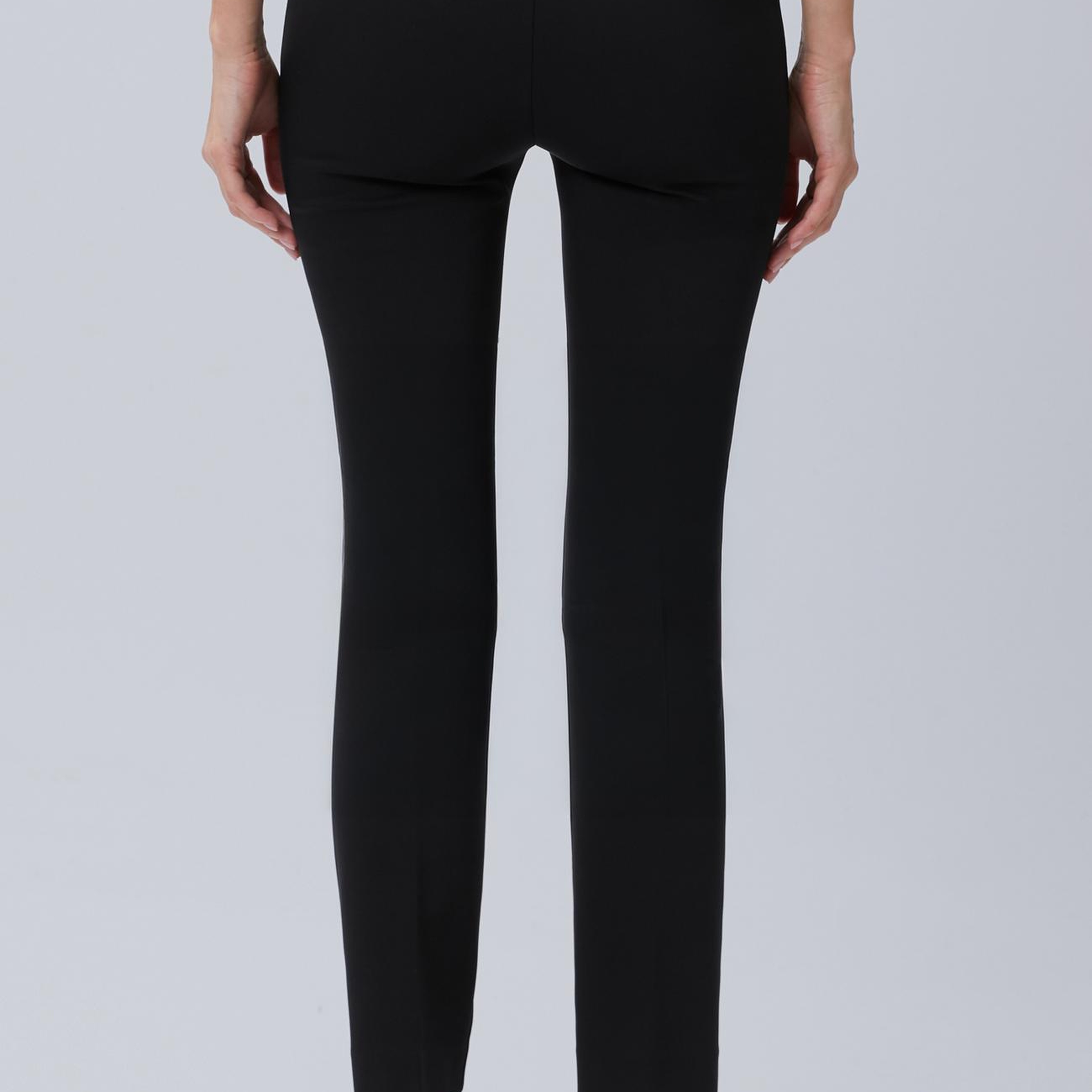 Network Kadın Siyah Smart Casual Pantolon