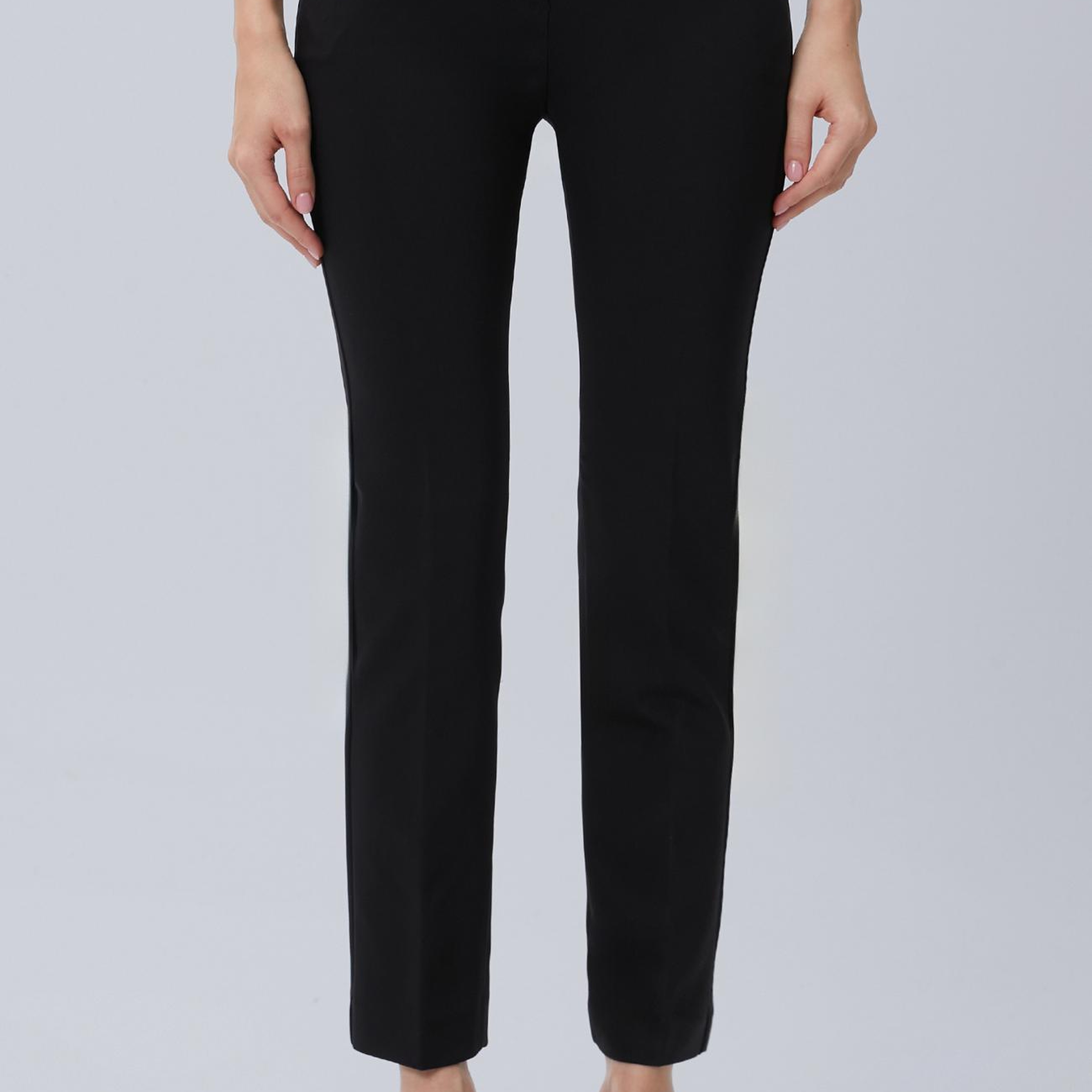 Network Kadın Siyah Smart Casual Pantolon