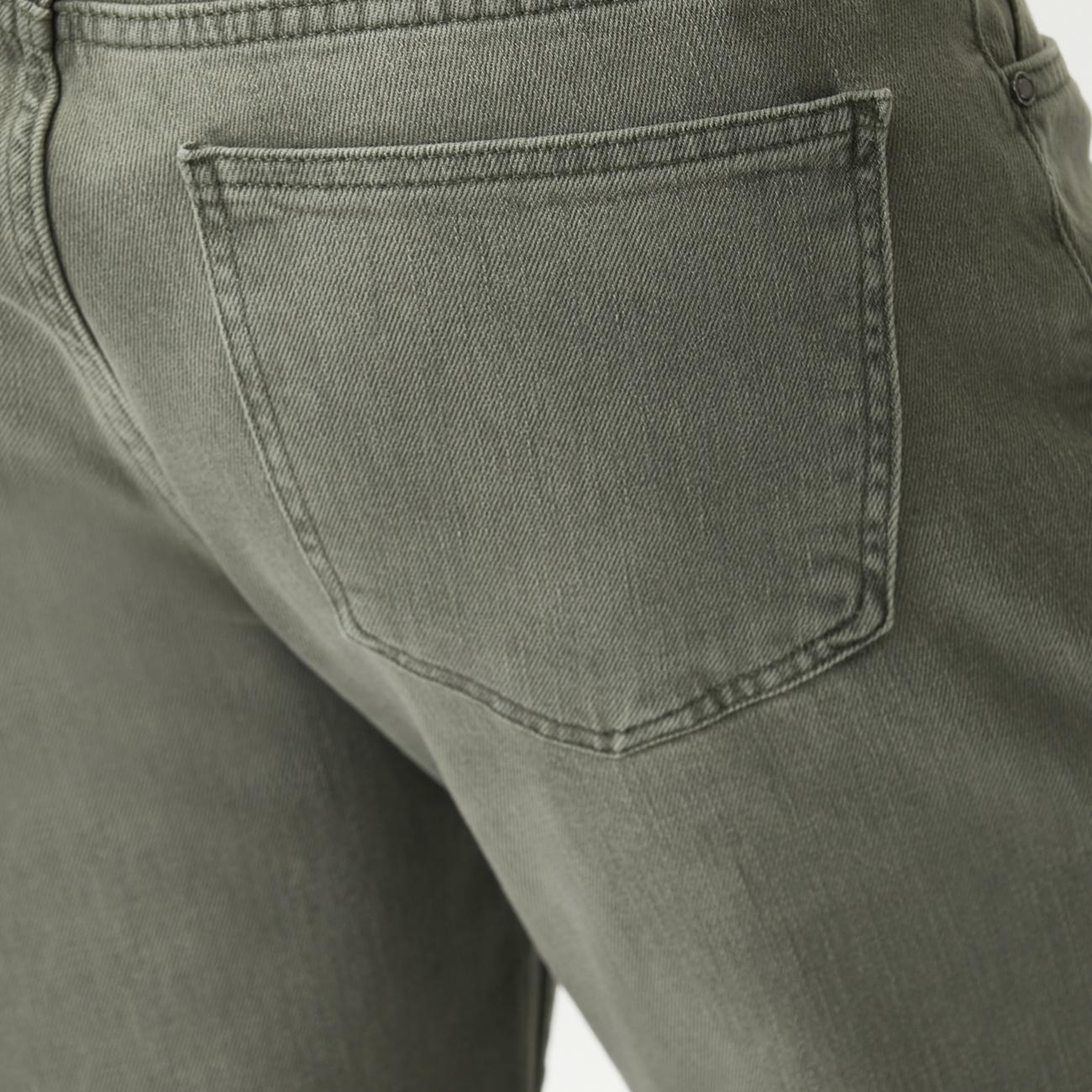 Network Erkek Haki Slim Fit Denim Pantolon