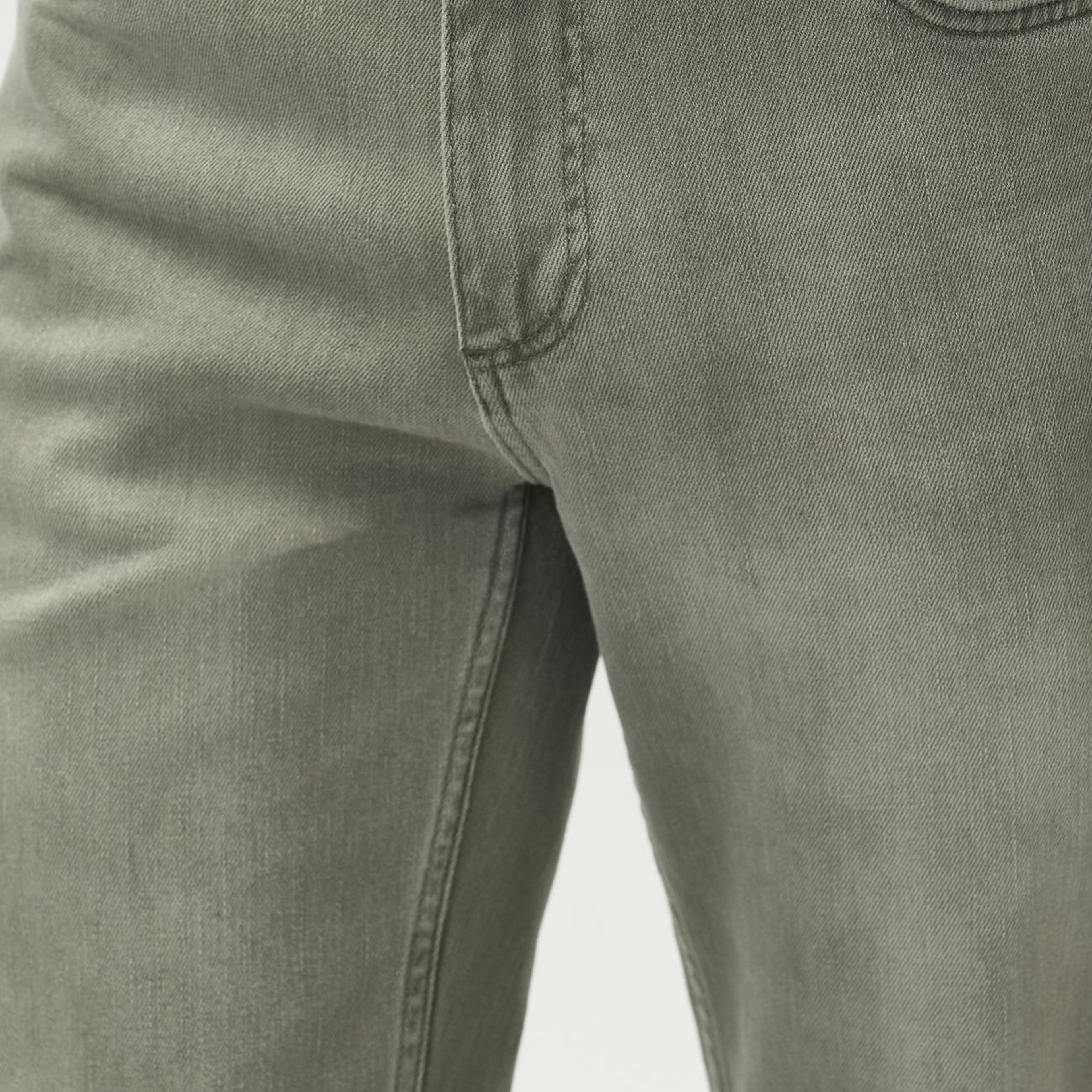 Network Erkek Haki Slim Fit Denim Pantolon