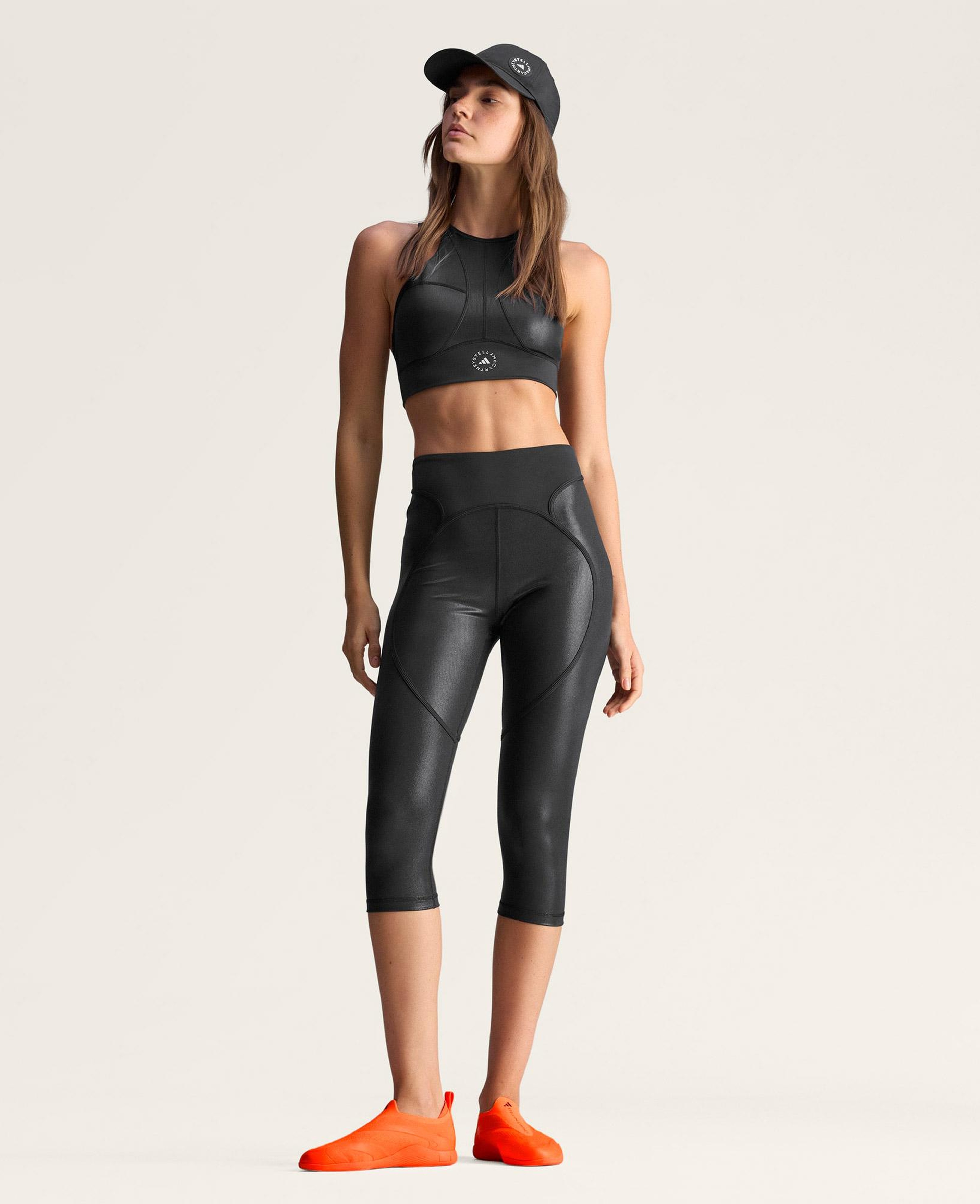 adidas by Stella McCartney Tpr Md Cap Kadın Siyah Tayt