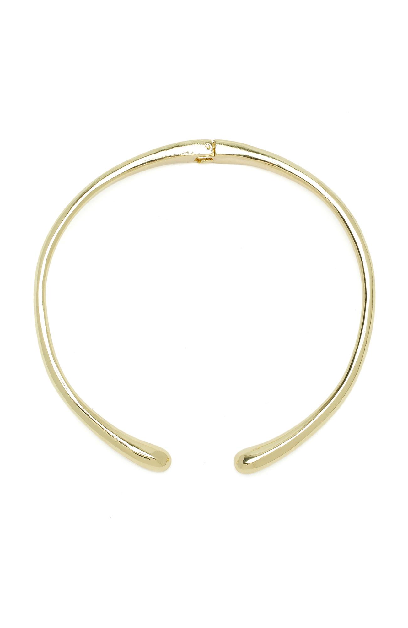 Network Kadın Gold Cuff Detaylı Kolye