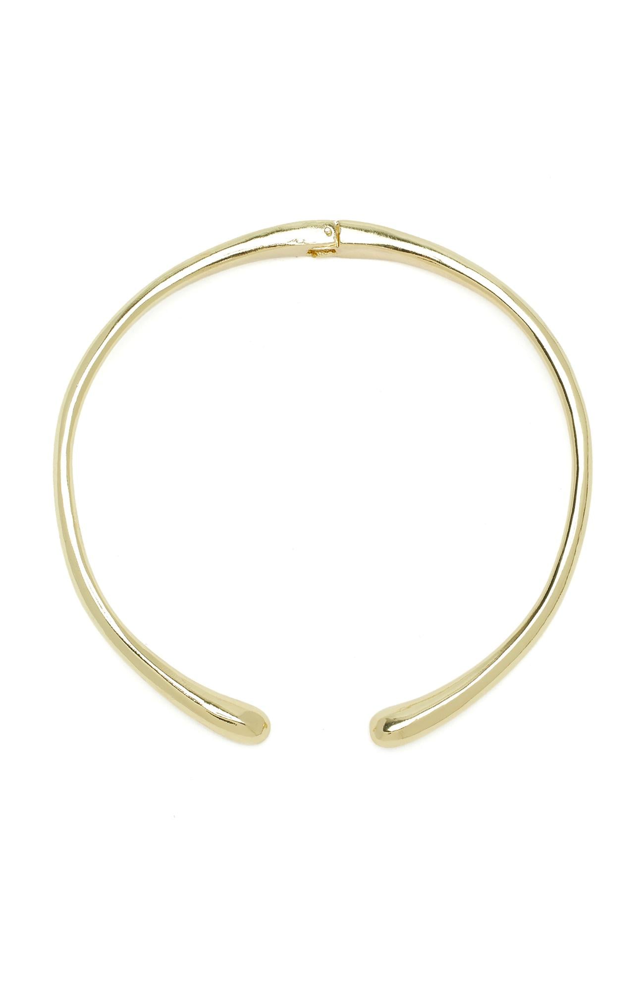 Network Kadın Gold Cuff Detaylı Kolye