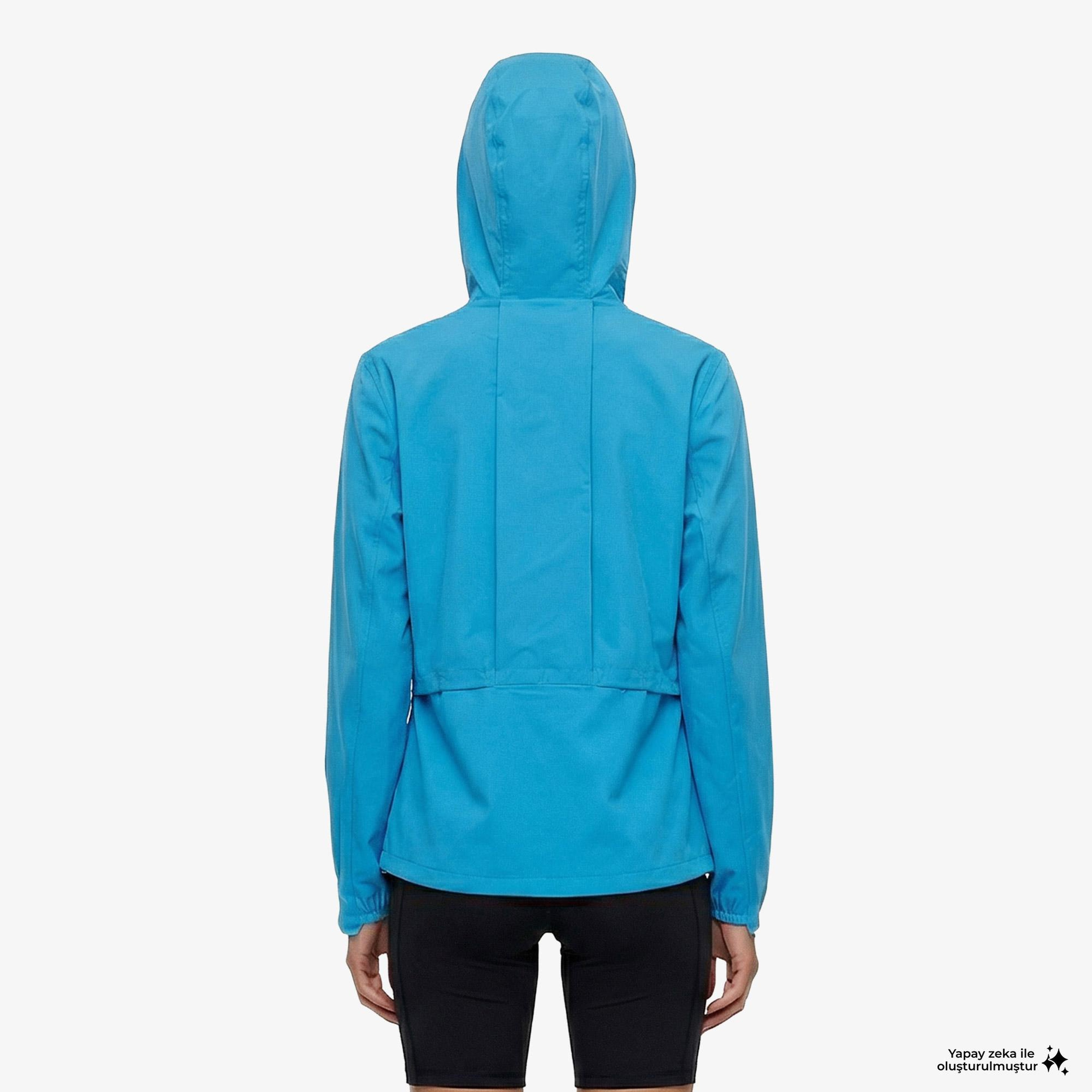 Brooks High Point Waterproof 2 Kadın Mavi Ceket