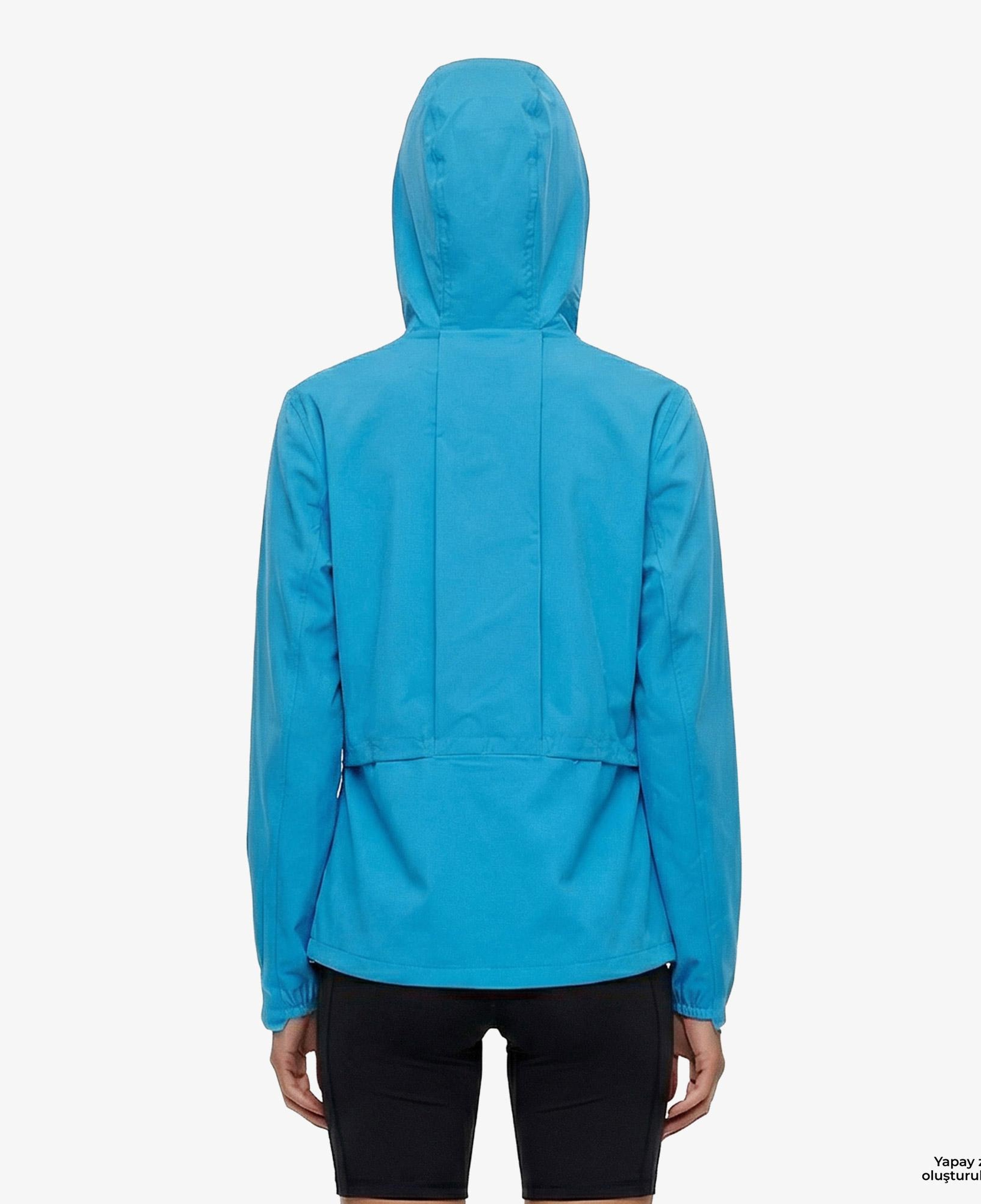 Brooks High Point Waterproof 2 Kadın Mavi Ceket