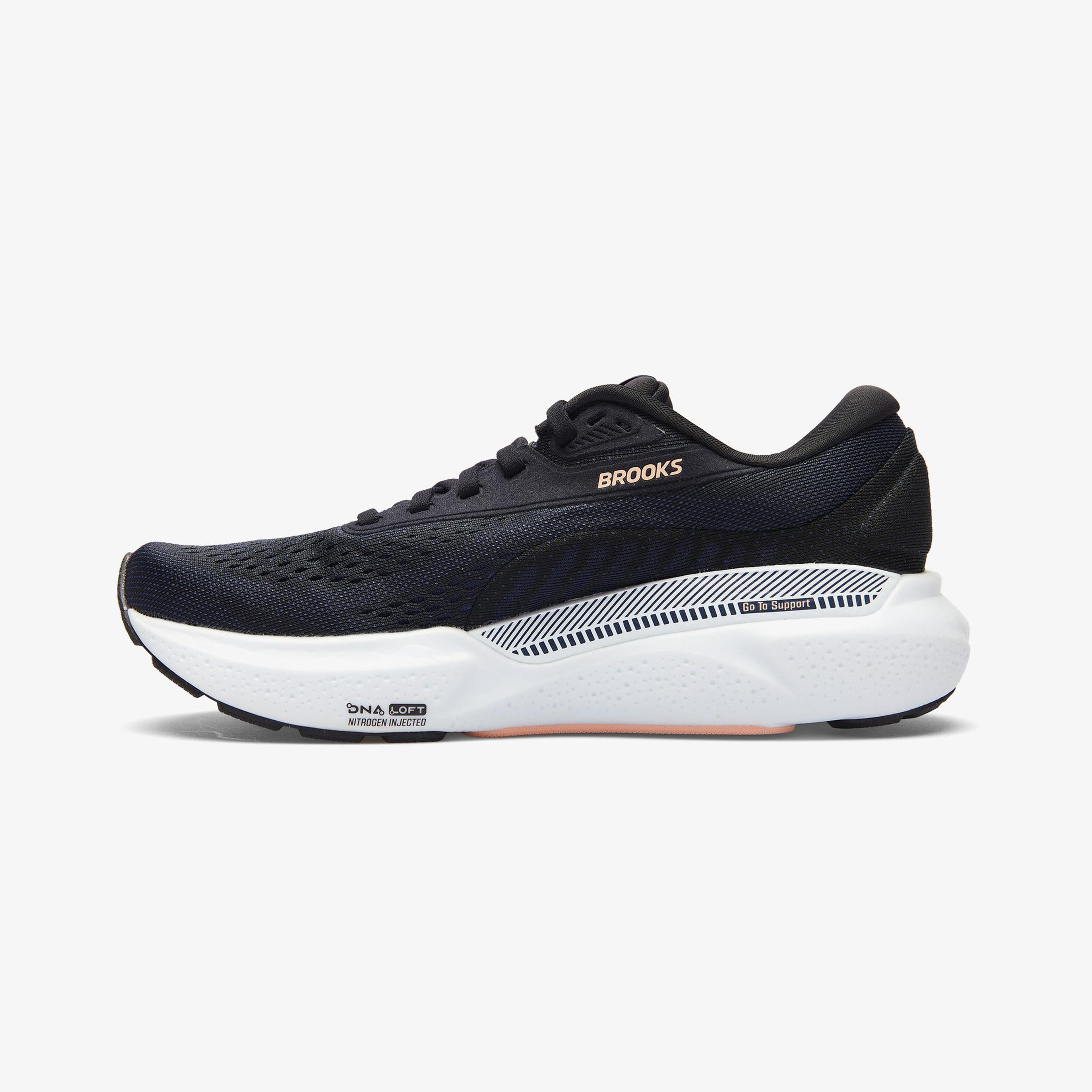 Brooks Adrenaline GTS 24 Kadın Siyah Koşu Ayakkabısı