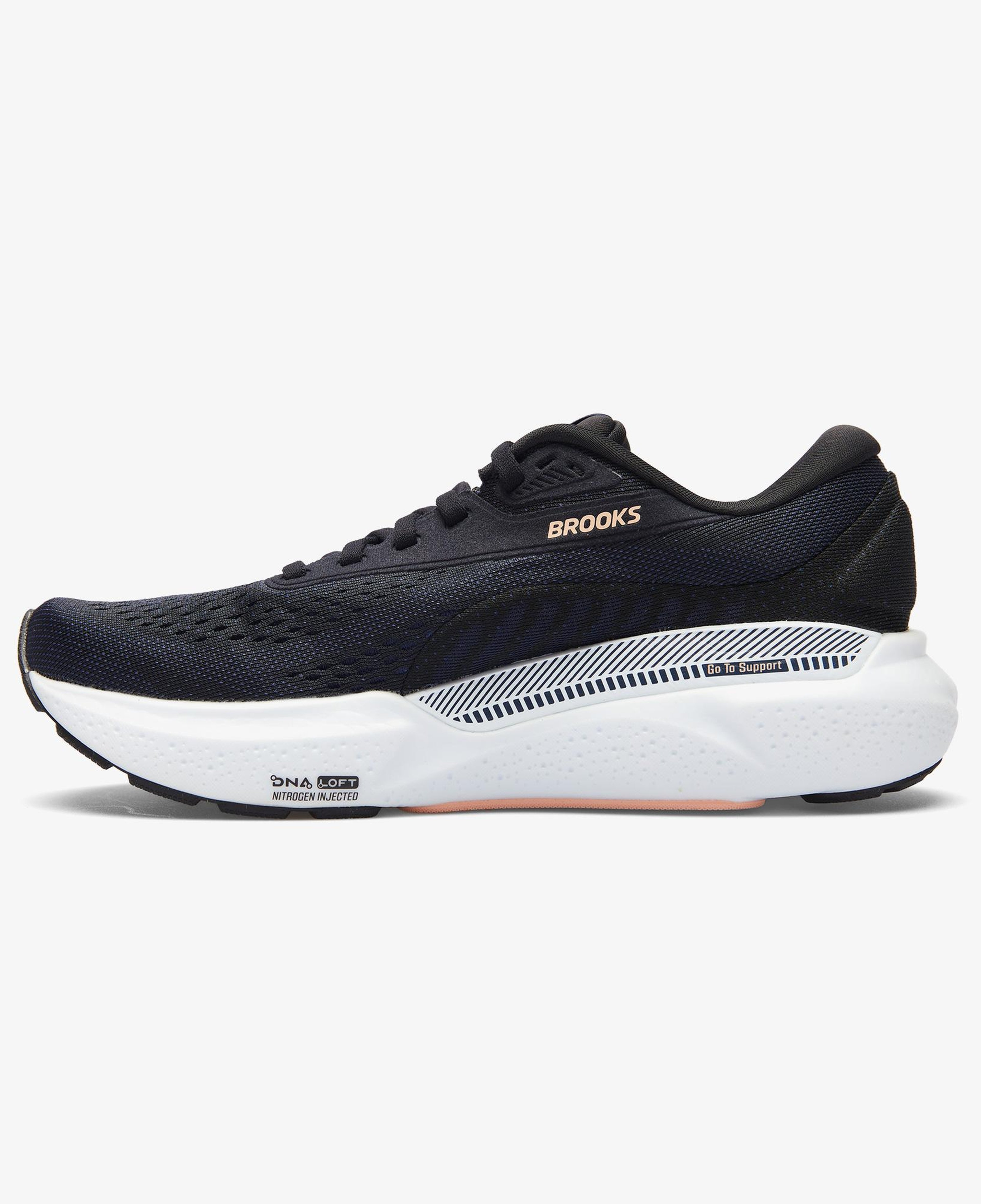 Brooks Adrenaline GTS 24 Kadın Siyah Koşu Ayakkabısı