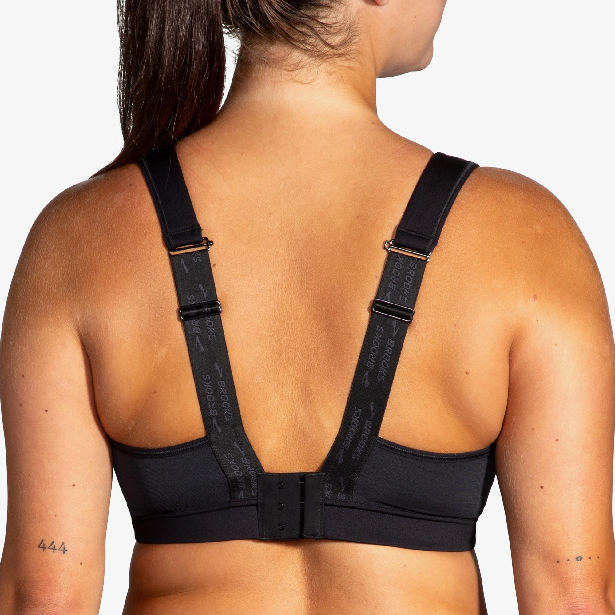 Brooks Convertible 2.0 Sports Kadın Siyah Bra