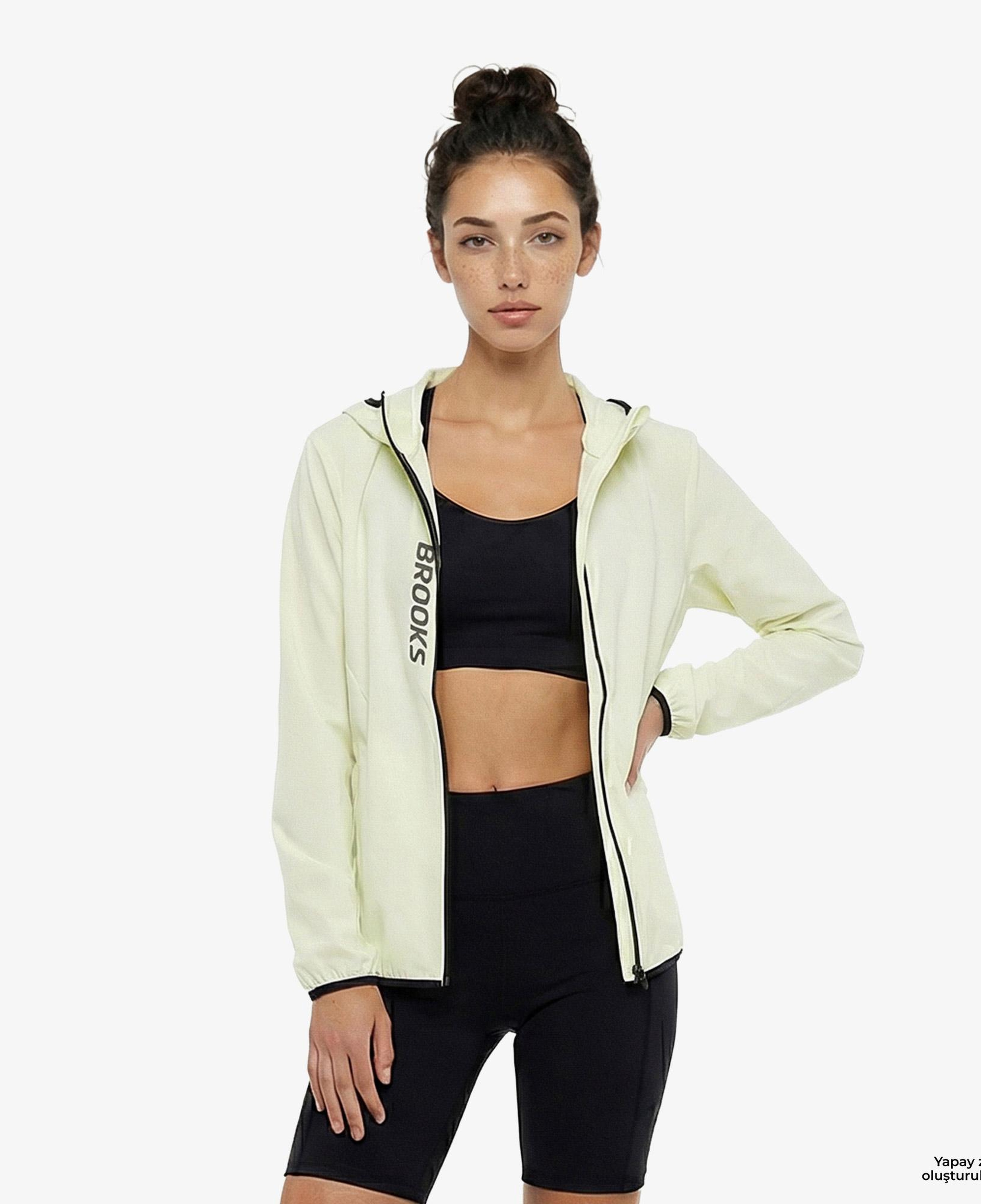 Brooks Canopy Kadın Sarı Ceket