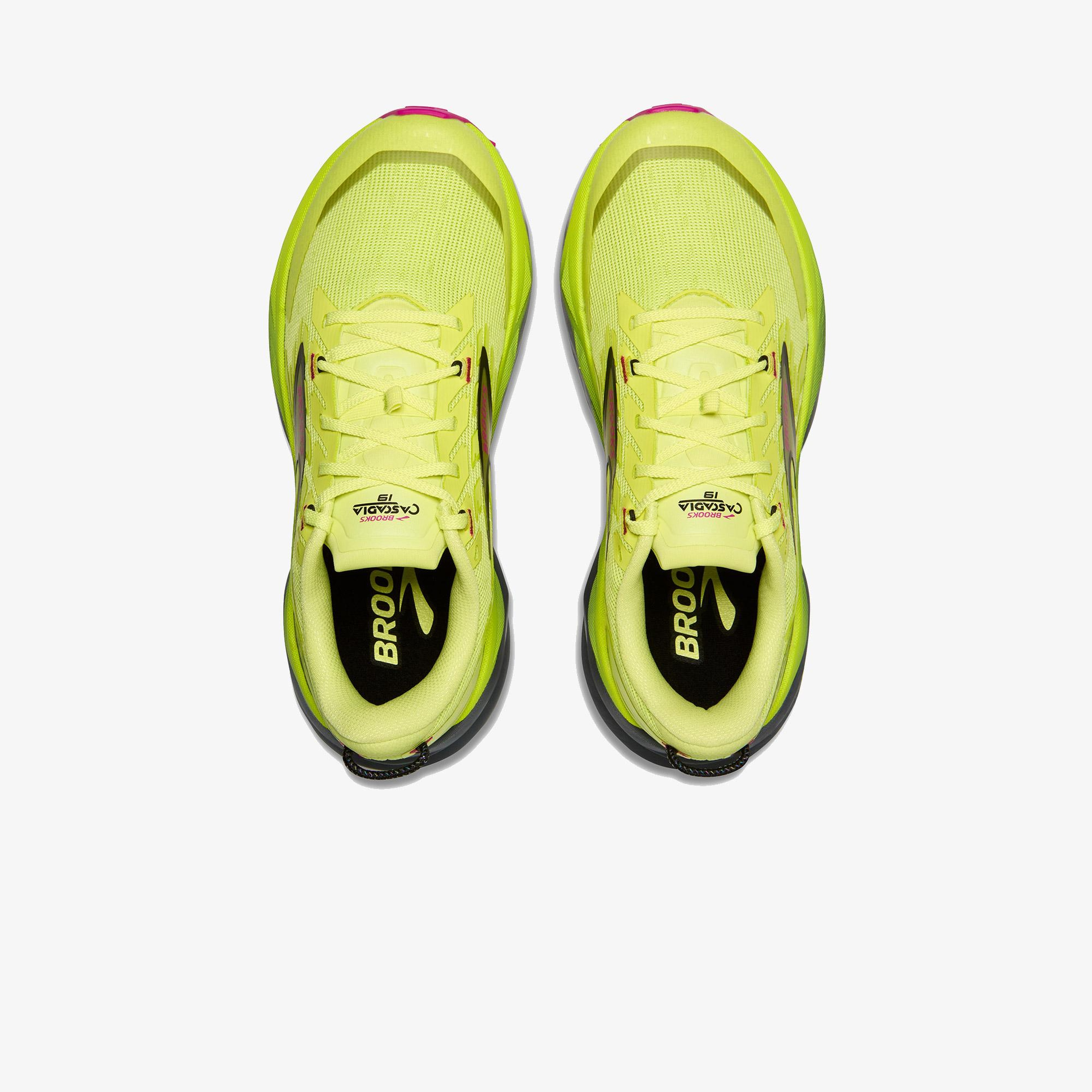 Brooks Cascadia 19 Kadın Sarı Koşu Ayakkabısı