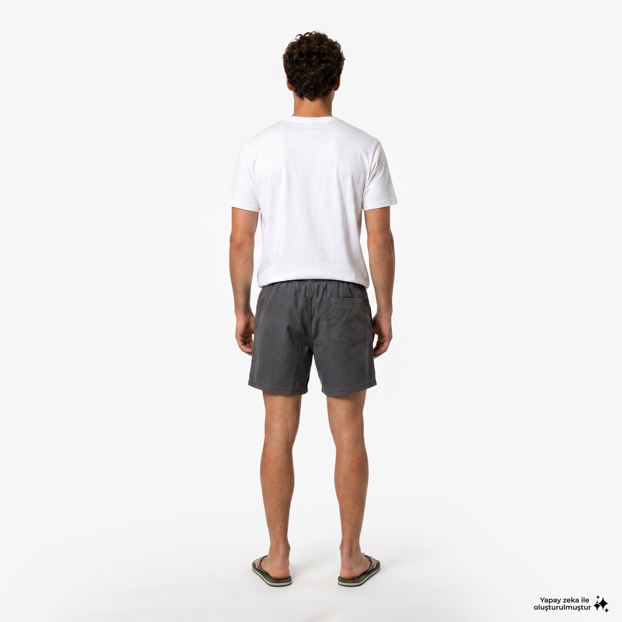 Quiksilver Everyday Surfwash Volley 15 Erkek Siyah Deniz Şortu