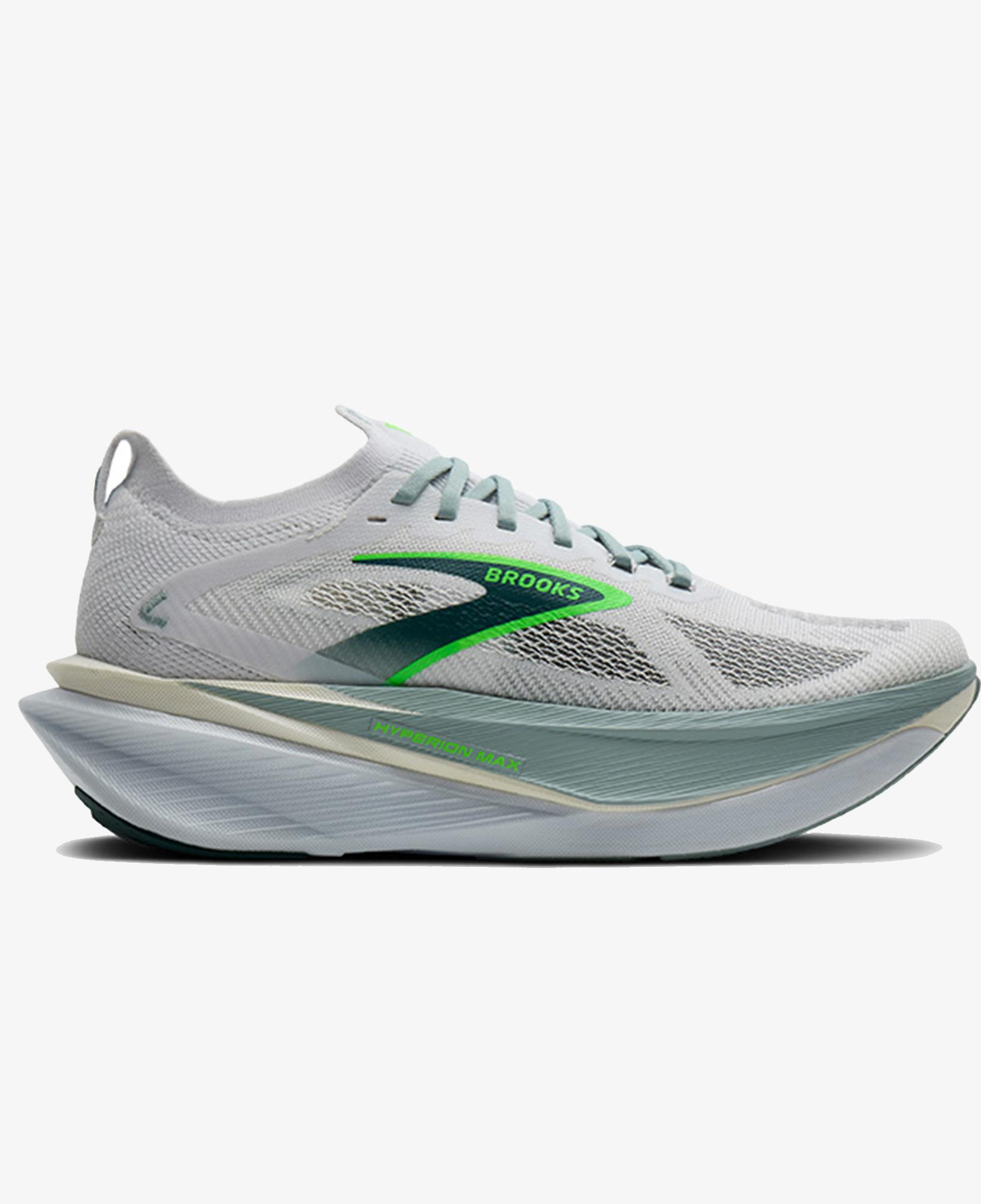 Brooks Hyperion Max 3 Erkek Gri Koşu Ayakkabısı