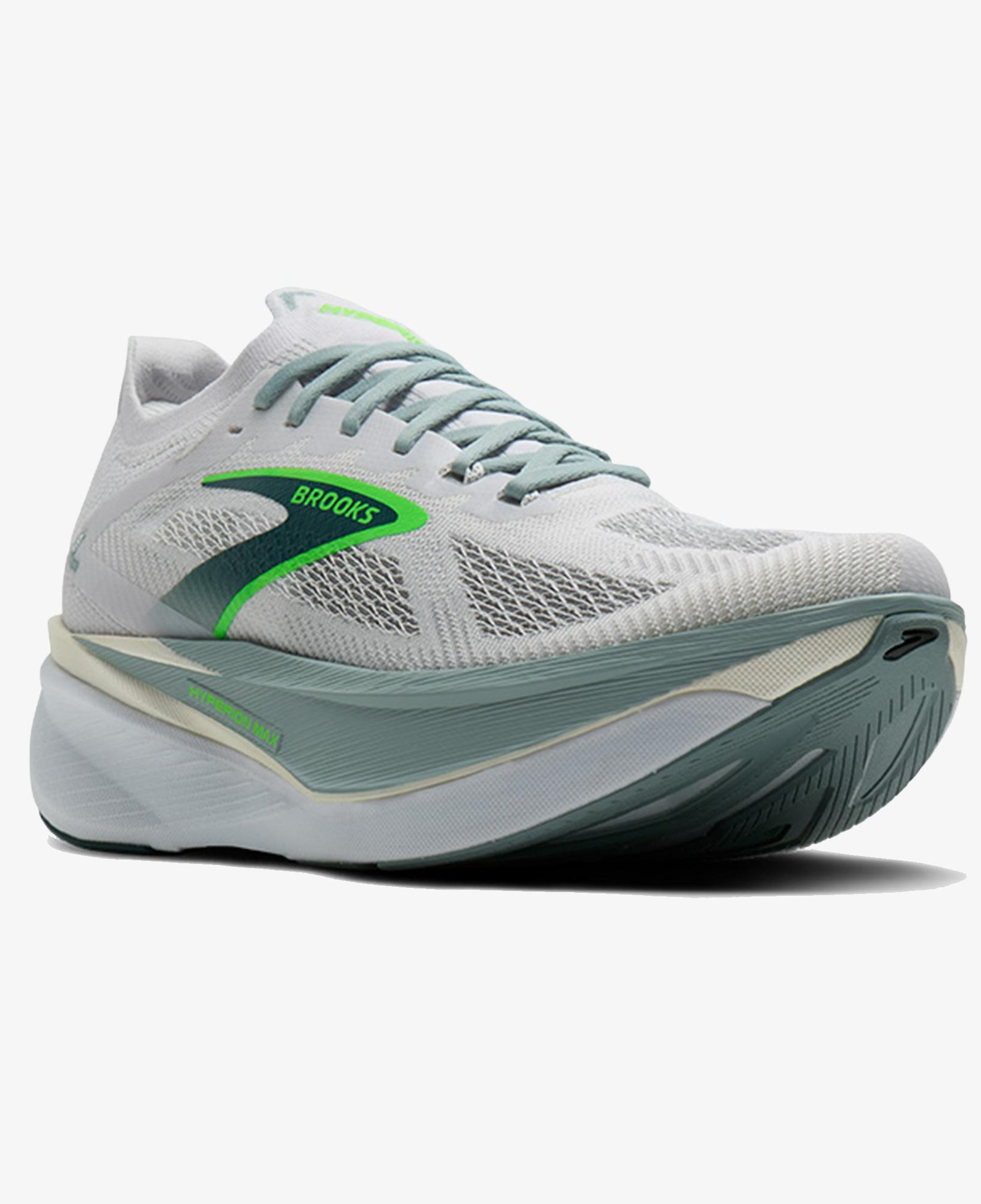 Brooks Hyperion Max 3 Erkek Gri Koşu Ayakkabısı