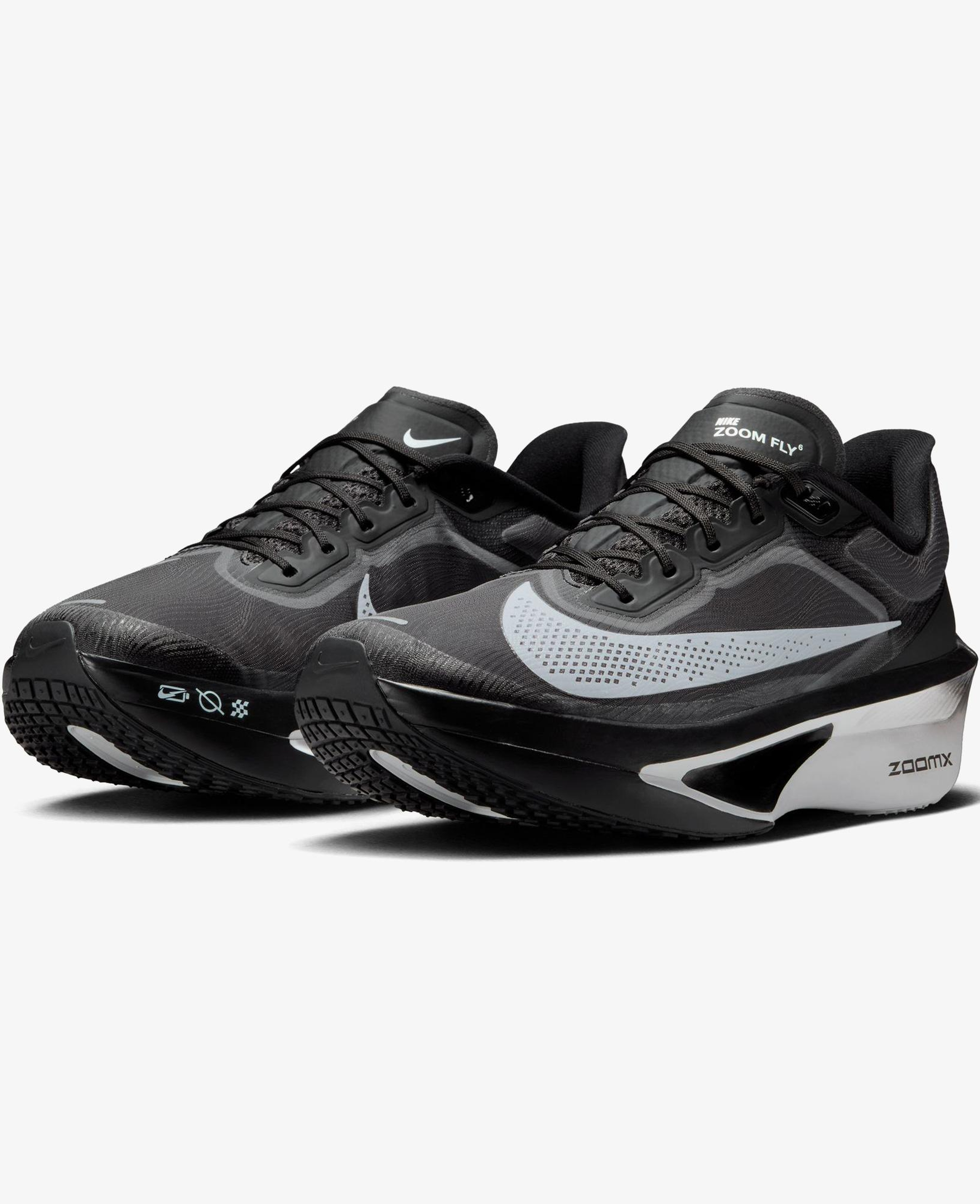 Nike Zoom Fly 6 Erkek Siyah Koşu Ayakkabısı