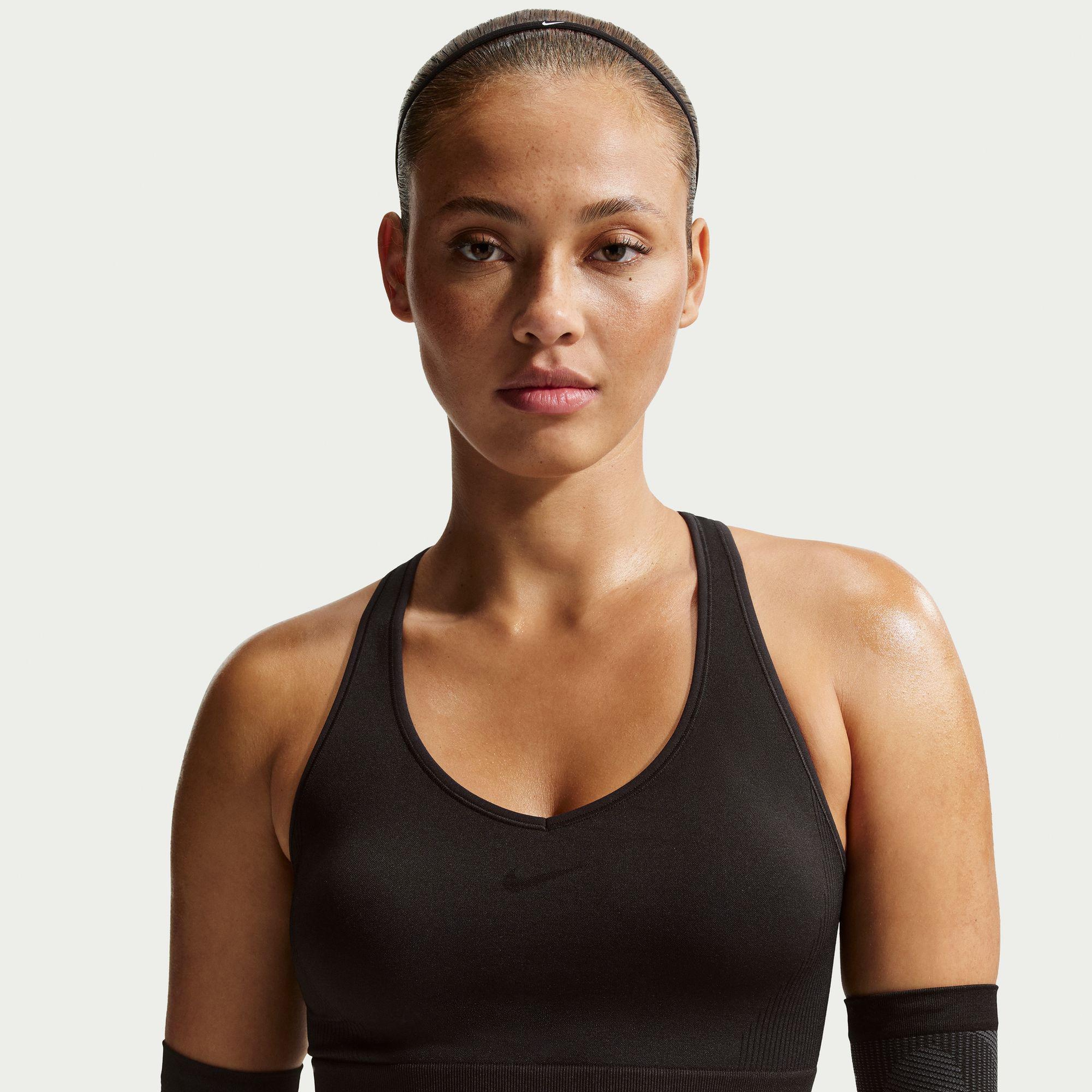 Nike Pro Dri-Fit Seamless Kadın Siyah Crop