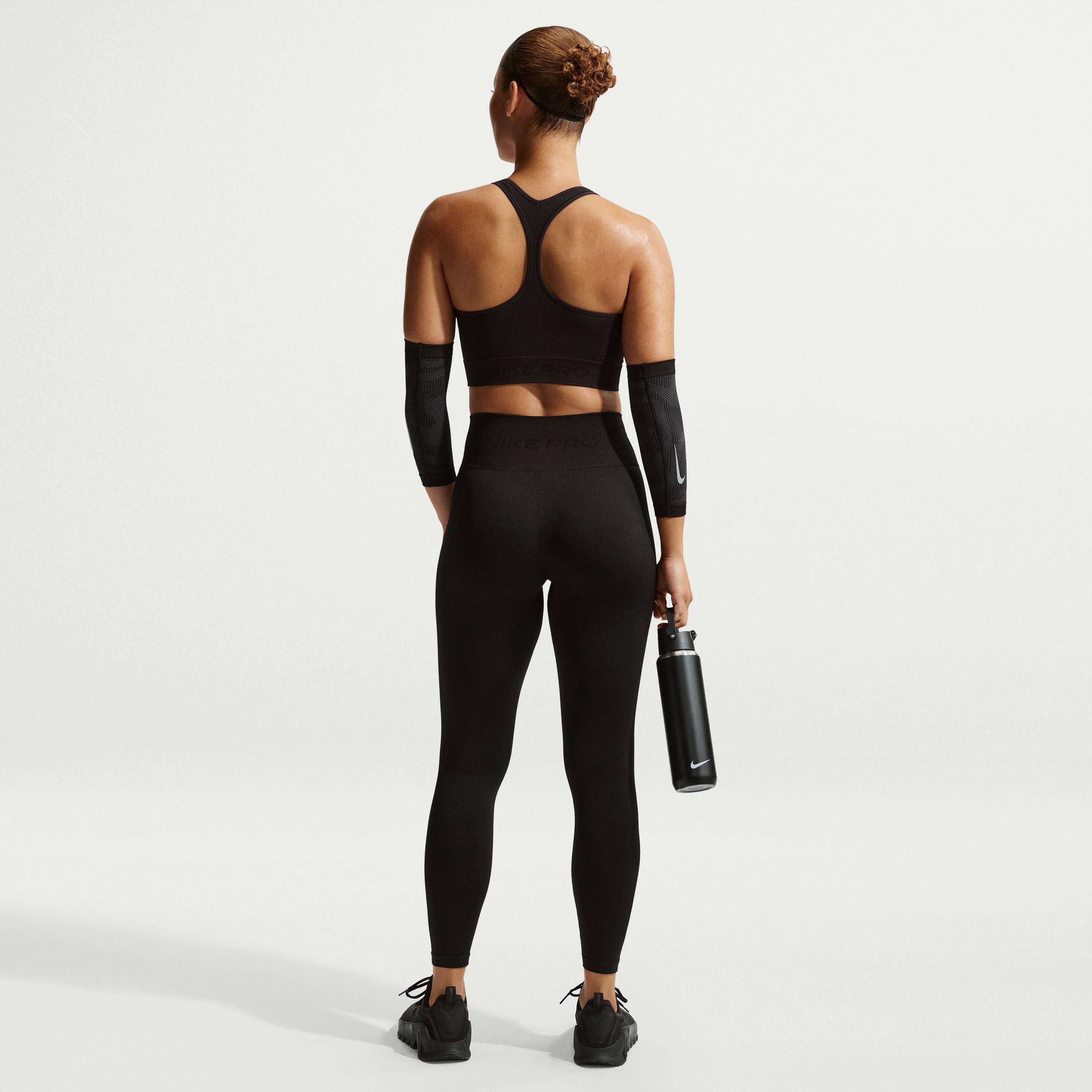 Nike Pro Dri-Fit Seamless Kadın Siyah Crop