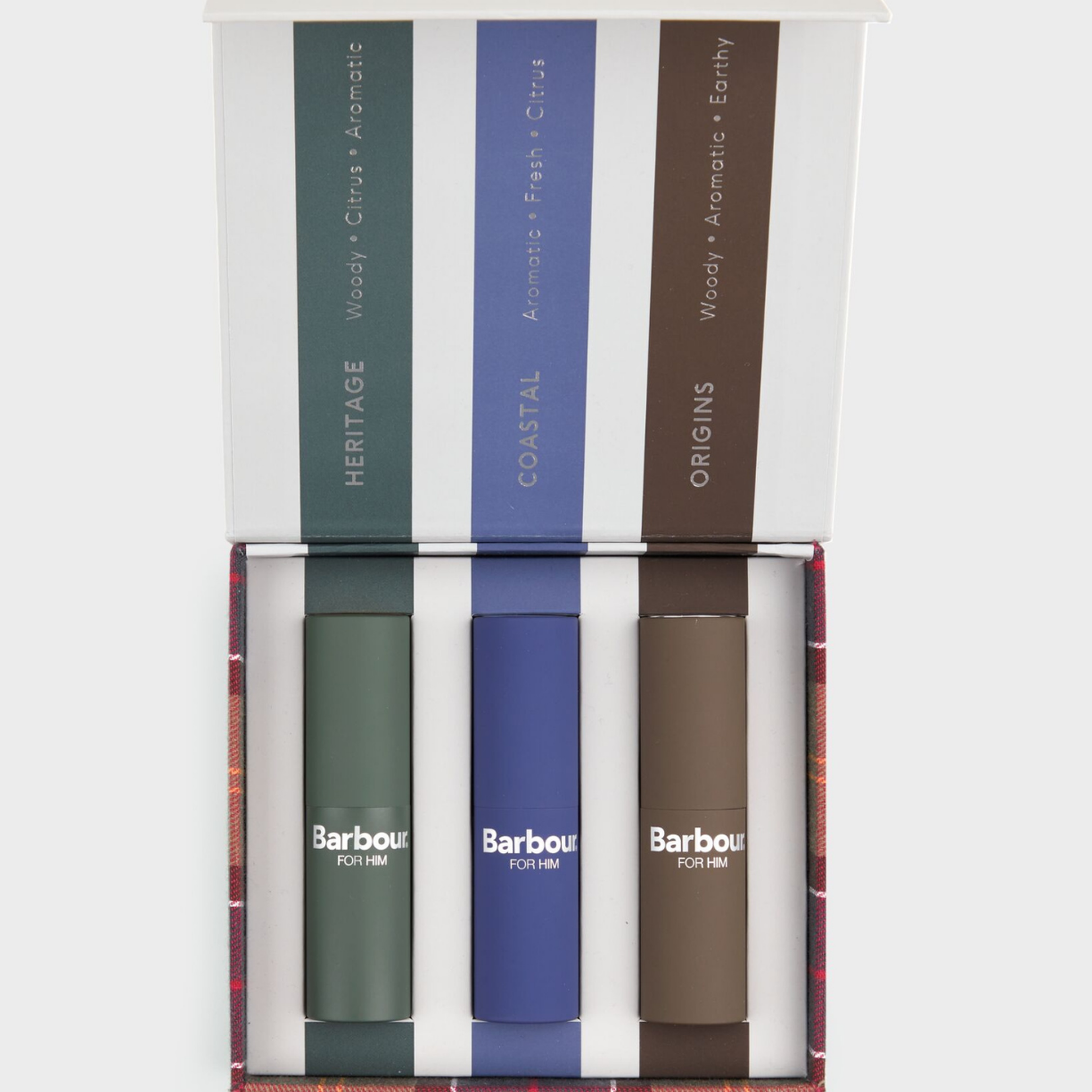 Barbour Trio EDP Atomiser Erkek Hediye Seti